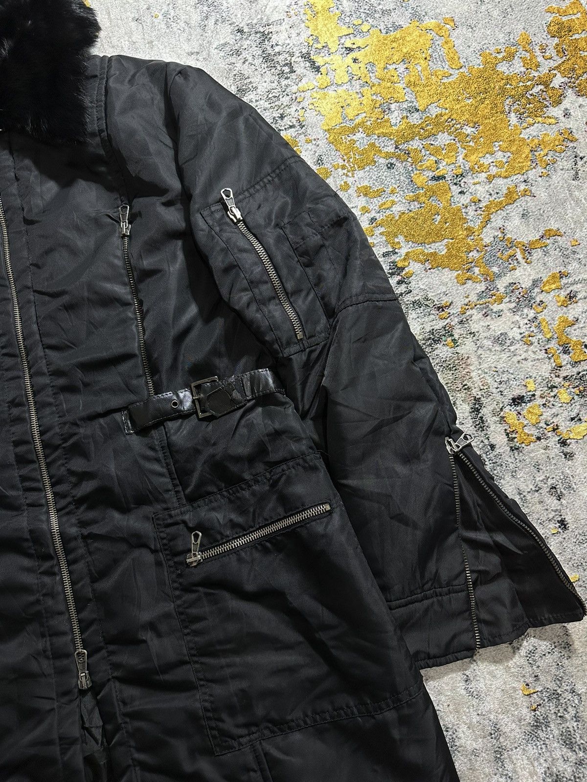 Tornado Mart GOTHIC HAZARD FUR COLLAR JACKET IF SIX WAS NINE LGB STYLE Size US L / EU 52-54 / 3 - 4 Thumbnail