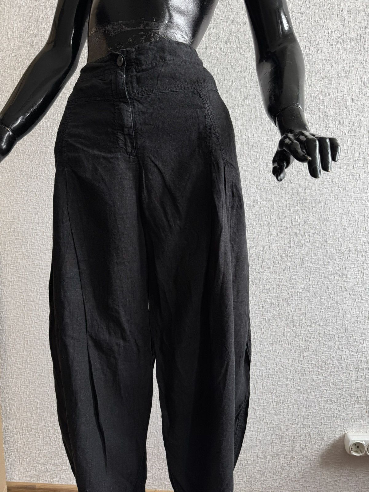 Designer × Japanese Brand × OSKA Oska vintage designer linen pants unisex Size 34" / US 12 / IT 48 - 3 Thumbnail