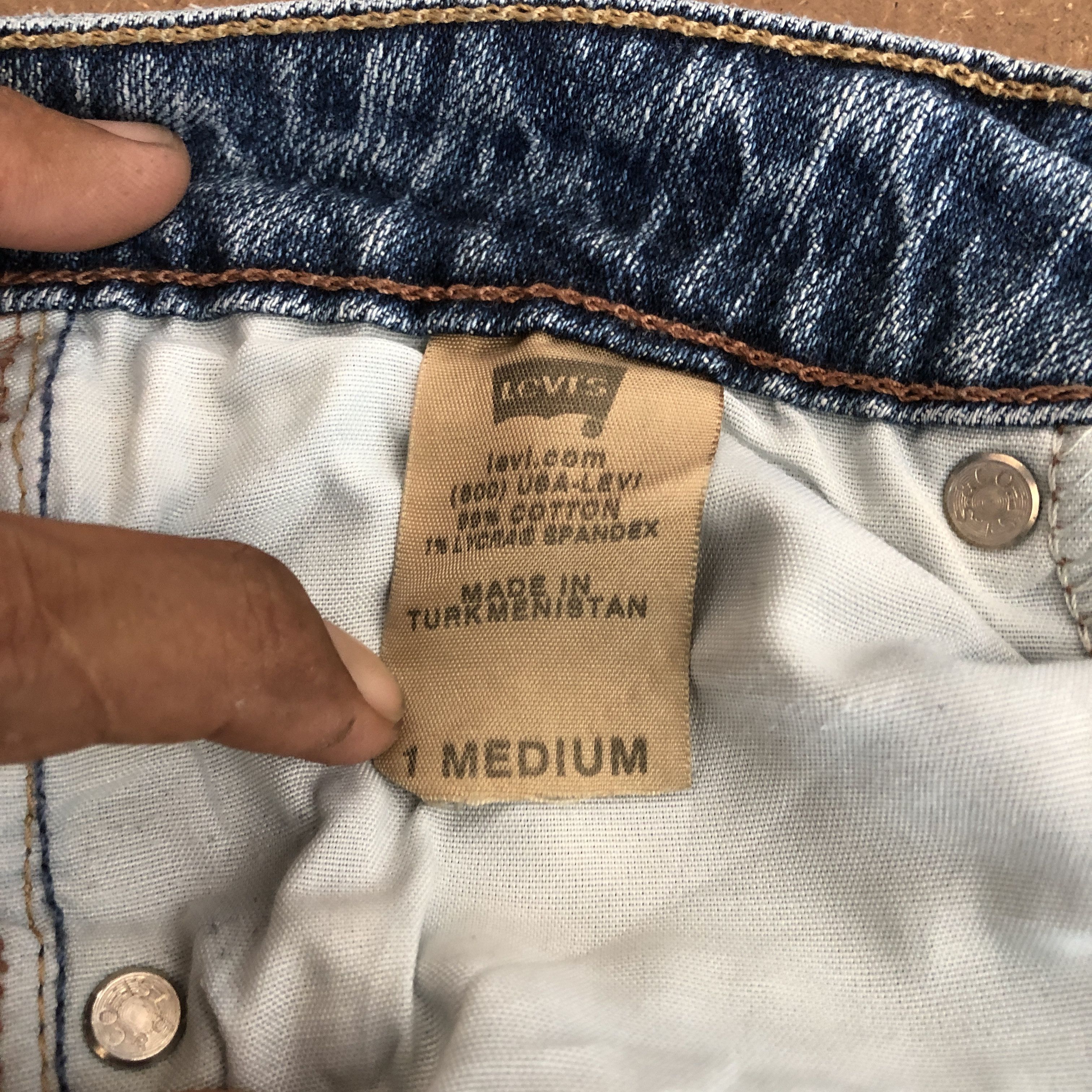If Six Was Nine × Levi's × Vintage 90s Levis Bell Bottom Jeans Flare Wide Leg Boot Cut Denim Size 27" / US 4 / IT 40 - 11 Thumbnail