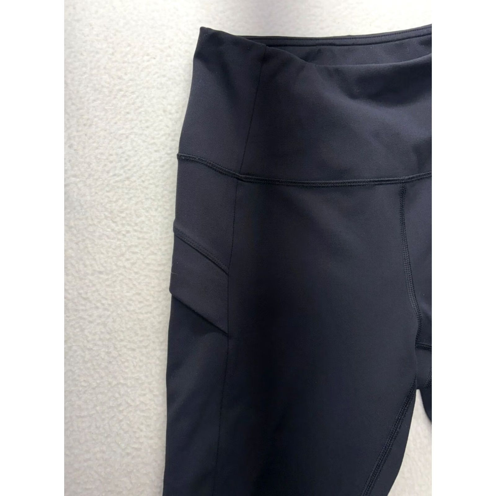 Avalanche Avalanche Womens Leggings Black High-Waisted With Side Pockets S Regular Activewear Pants Women’s Small Size 28" / US 6 / IT 42 - 3 Thumbnail