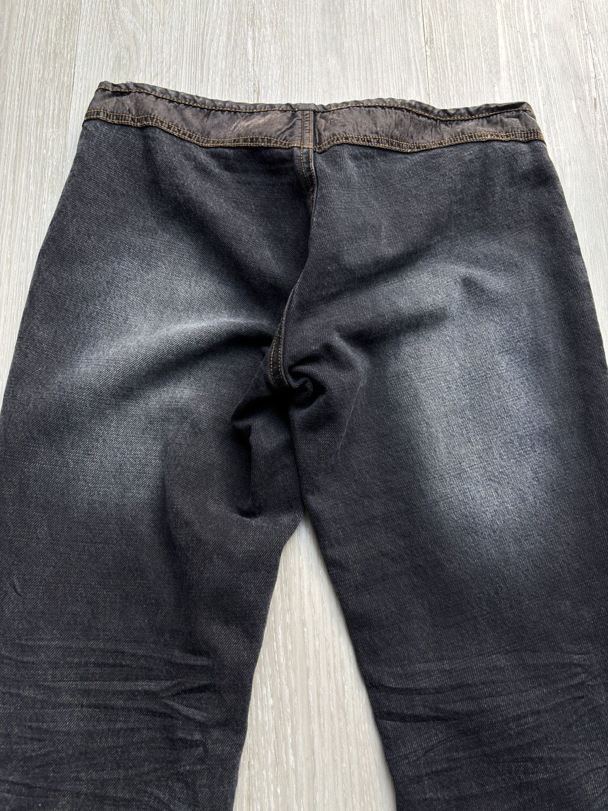 Japanese Brand VERTGARMENTS lace-up flare jeans Size US 28 / EU 44 - 6 Thumbnail