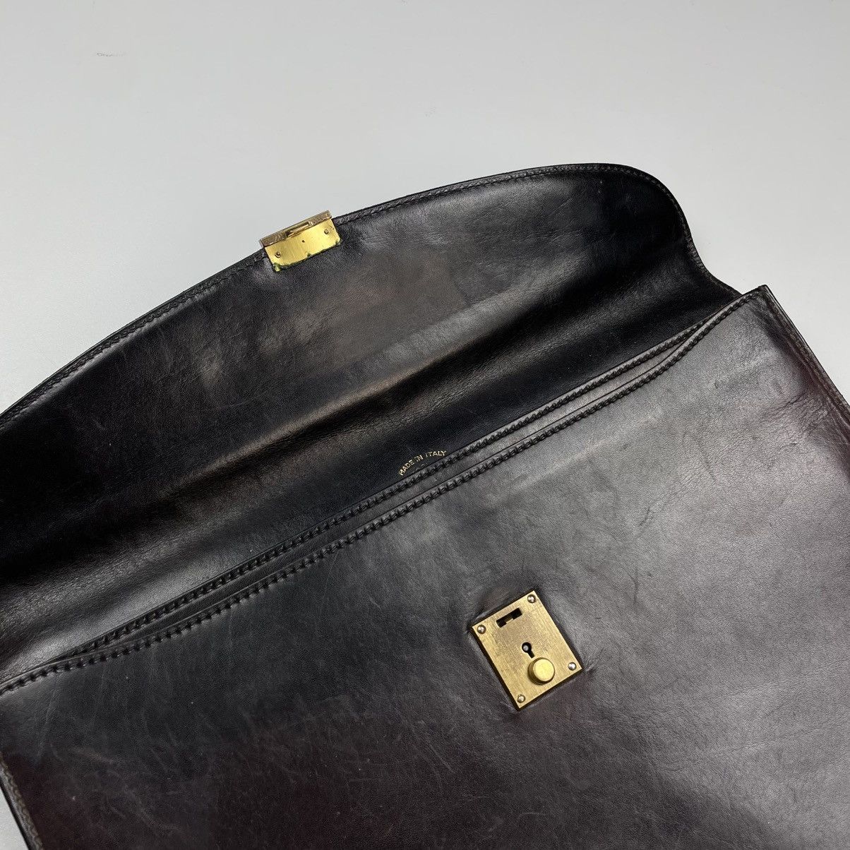 Gucci Vintage Gucci envelope Portfolio leather with gold hardware Size ONE SIZE - 3 Thumbnail