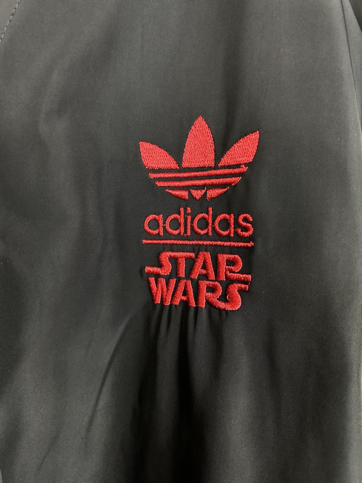 Adidas Adidas x Star Wars Dark Side Imperials Varsity Bomber Jacket Size US M / EU 48-50 / 2 - 3 Thumbnail