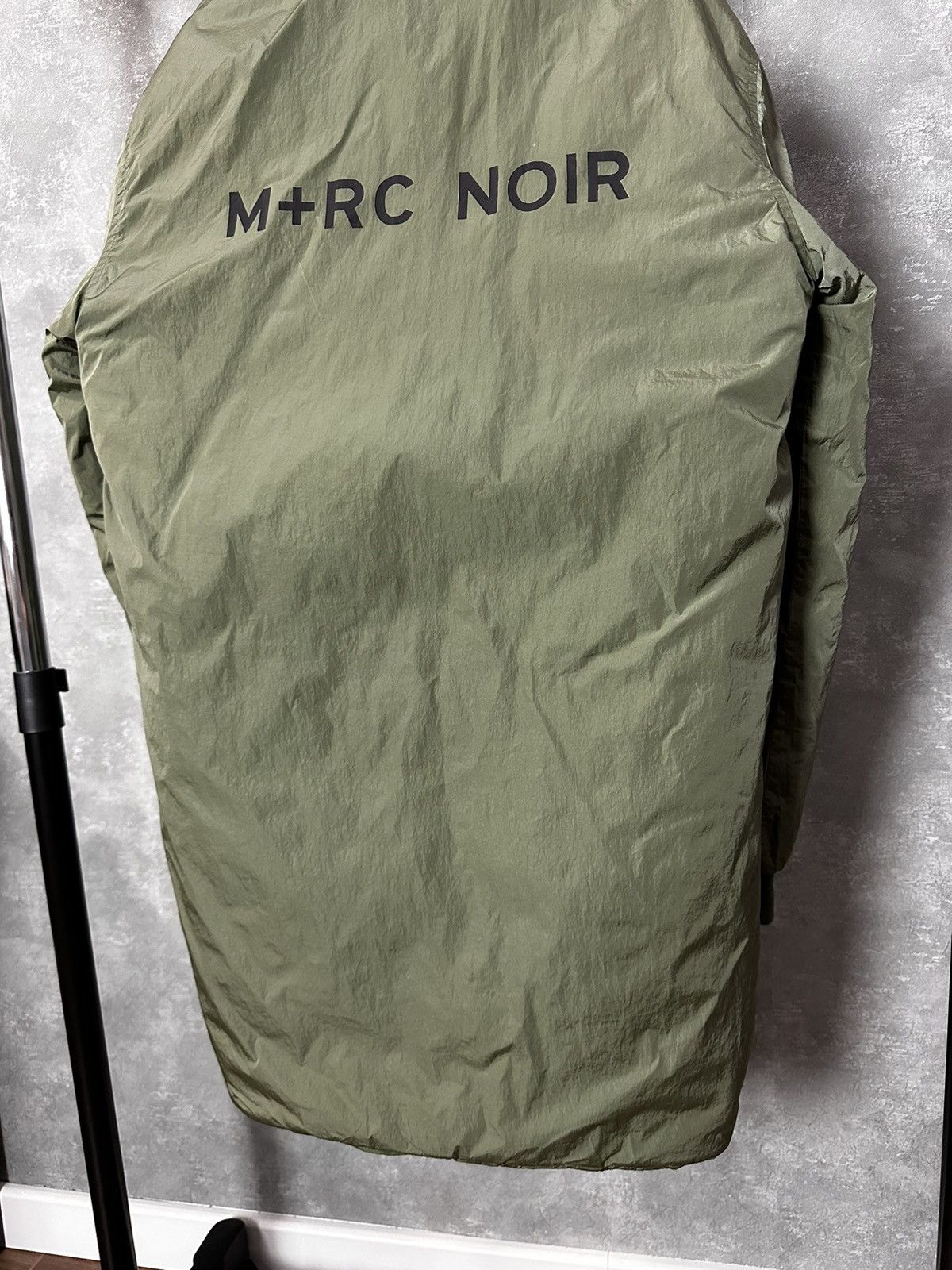 M+Rc Noir M+RC Noir Green Full Zip Insulated Big Logo Hooded Jacket Size US M / EU 48-50 / 2 - 16 Thumbnail