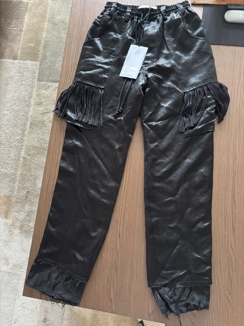 Song For The Mute Song For The Mute fringed long pant Size US 30 / EU 46 - 1 Thumbnail