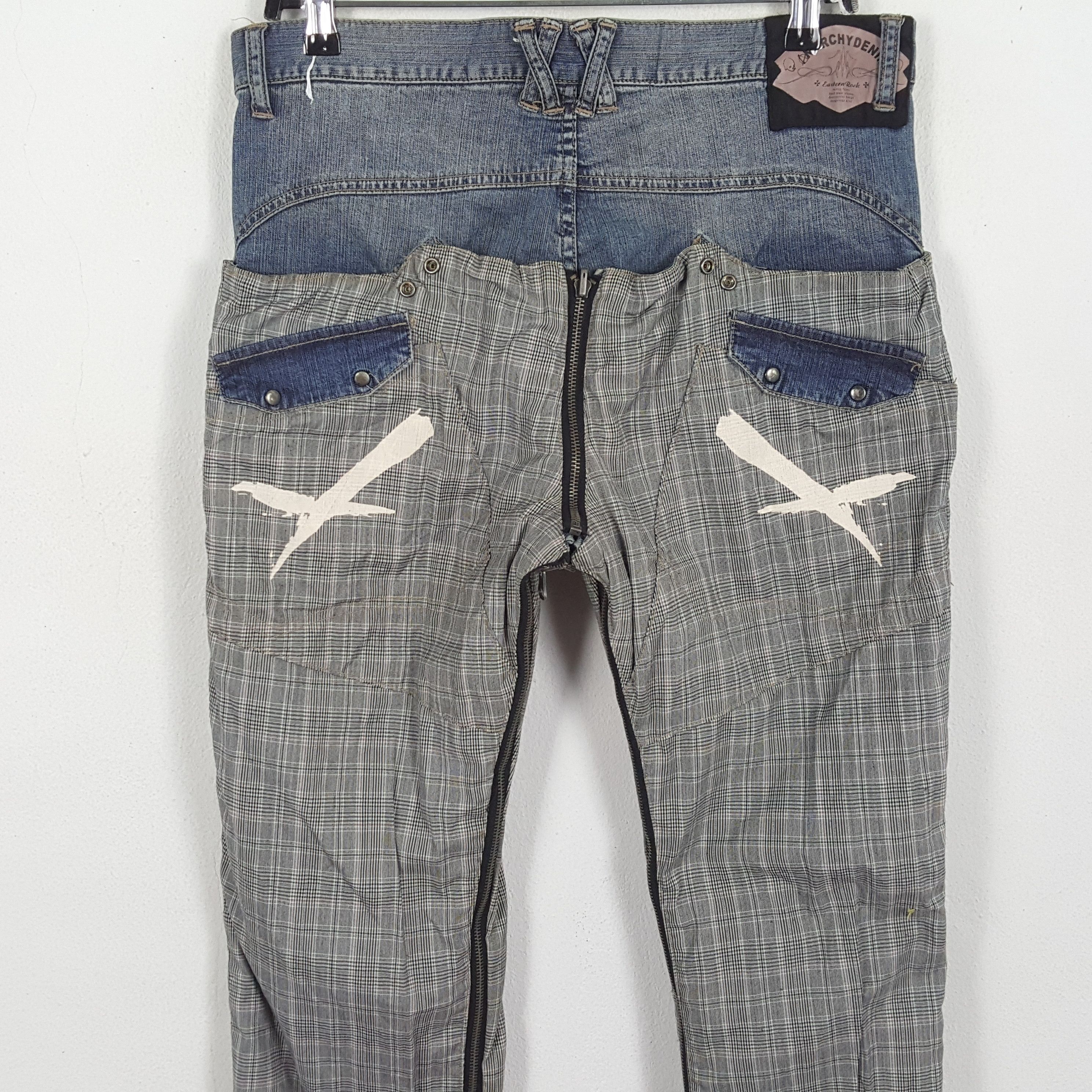 Japanese Brand × PPFM PPFM ANARCHY 2 Design Style Fashion Rare Jeans Size US 34 / EU 50 - 8 Thumbnail