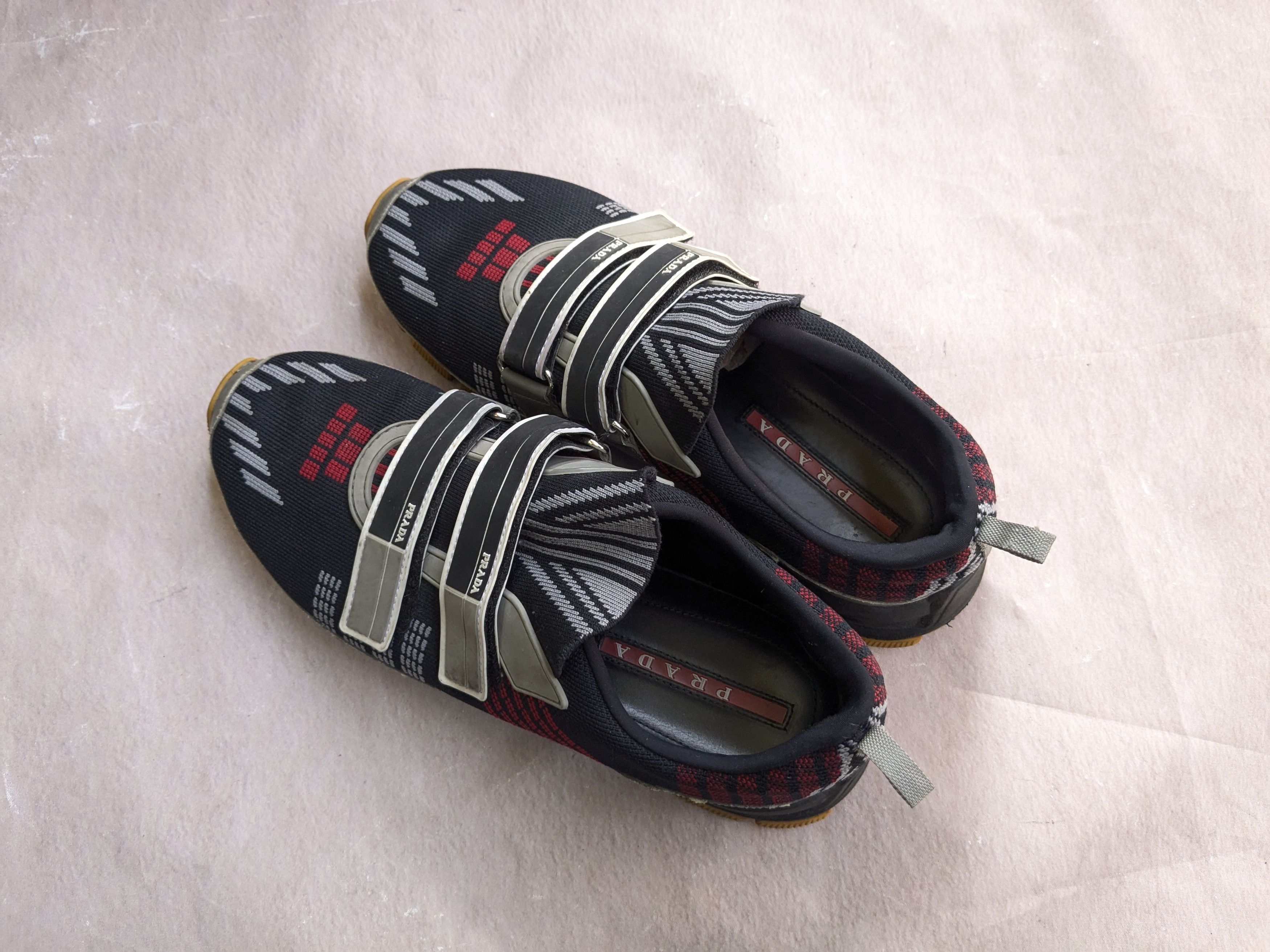 Prada Prada Crossection Sneakers Black Gray 9 Size US 9 / EU 42 - 14 Thumbnail