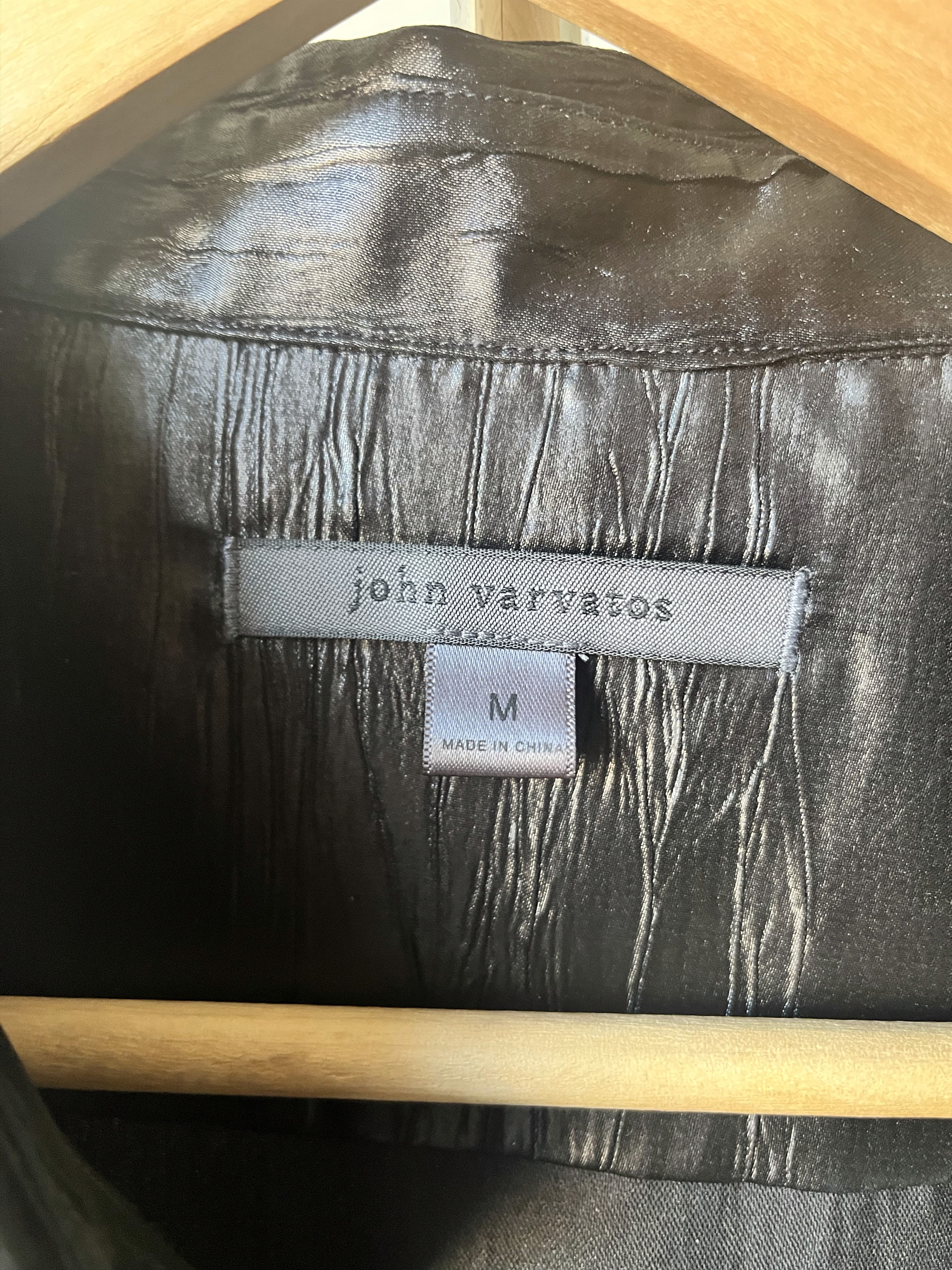 John Varvatos Crinkle Finish Shirt Size US M / EU 48-50 / 2 - 3 Thumbnail