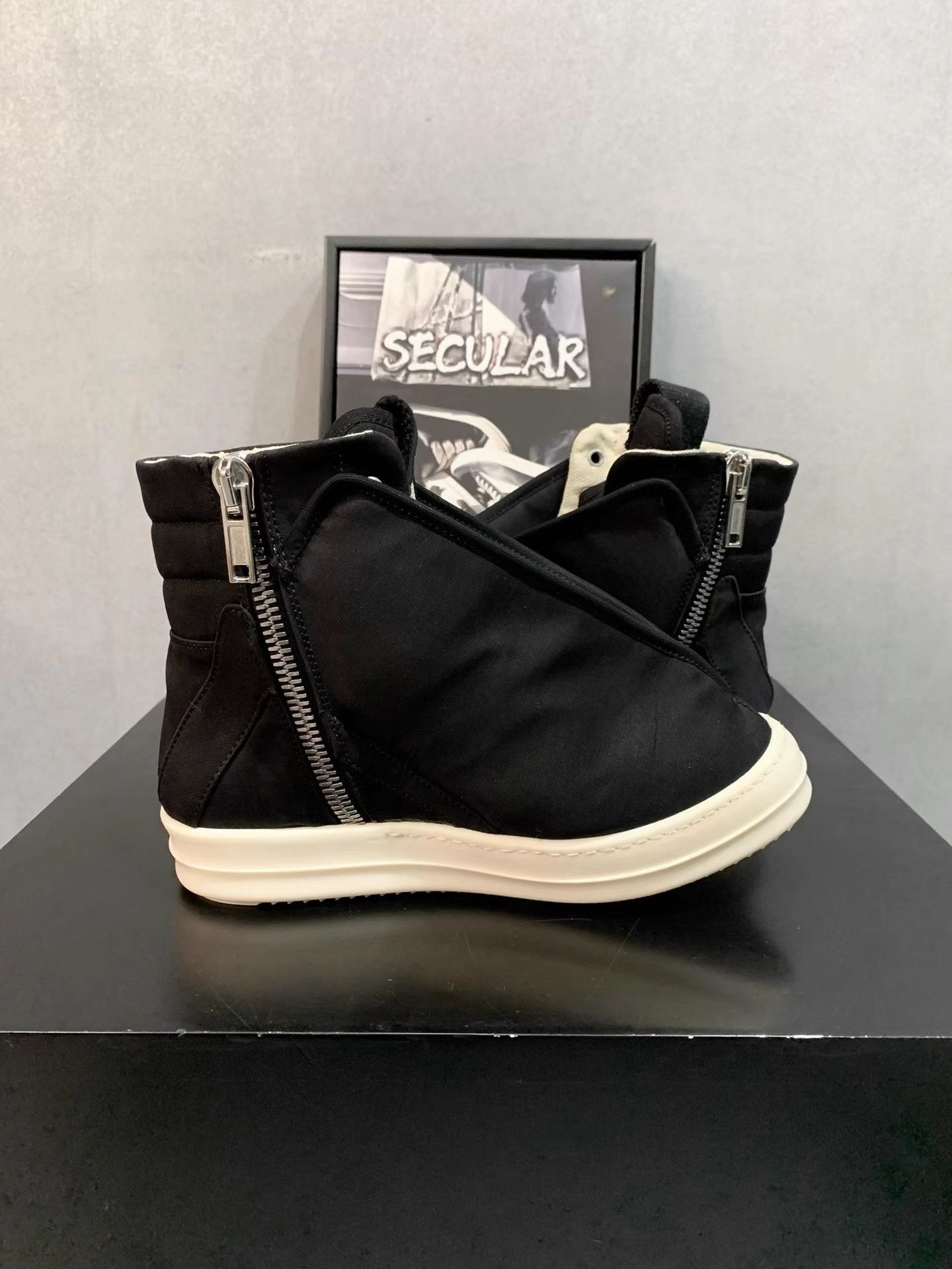 Rick Owens Rick Owens Hoofdunk Boots K34 Size US 6 / IT 36 - 5 Thumbnail