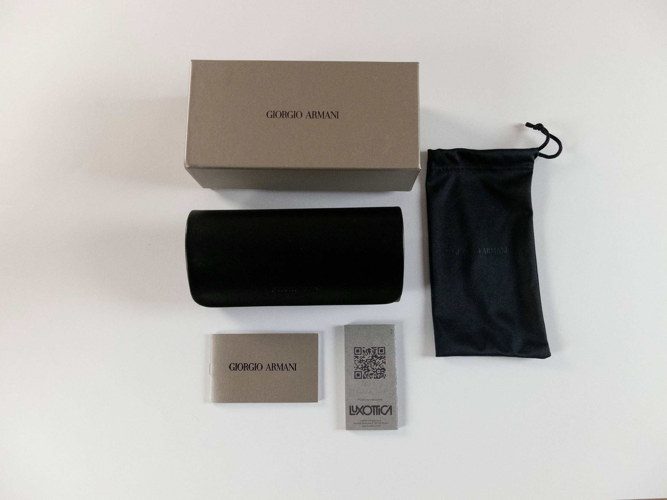 Giorgio Armani GIORGIO ARMANI brown tortoise shell & metallic sunglasses Size ONE SIZE - 8 Thumbnail
