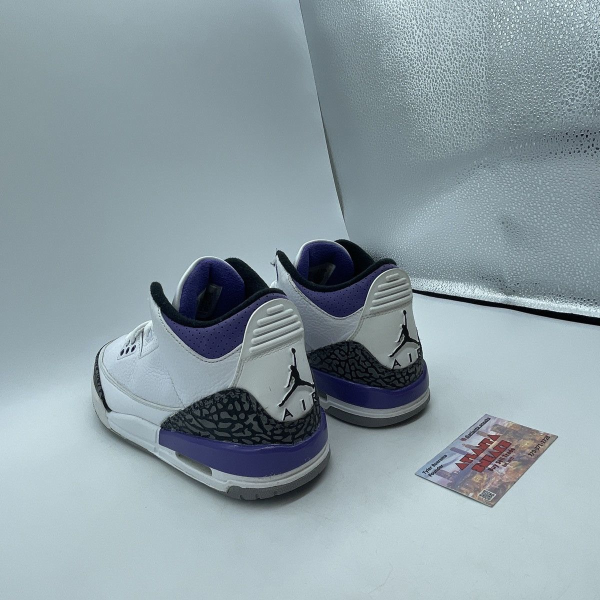 Jordan Brand Air Jordan 3 dark iris Size US 6 / EU 39 - 4 Thumbnail