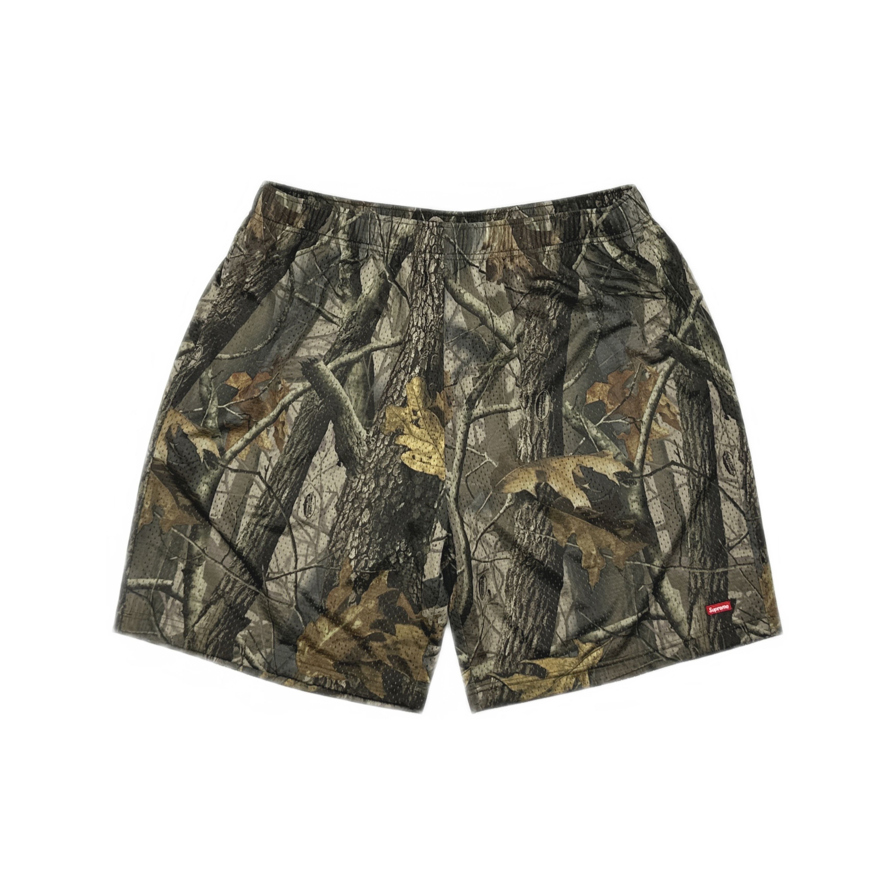 Supreme Side Pocket Basketball Shorts Woodland Camo | Grailed