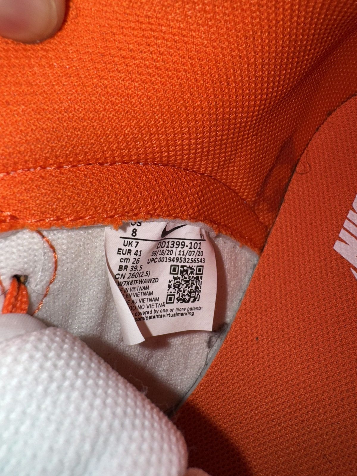 Nike Nike Dunk High “Syracuse” Size US 8 / EU 41 - 5 Thumbnail