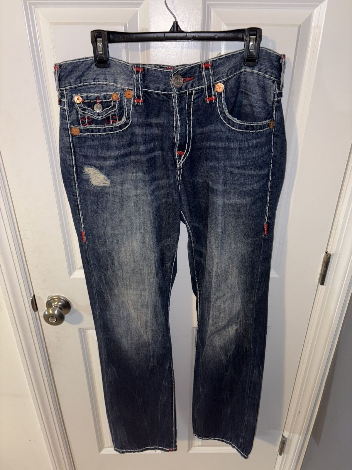 True Religion True Religion Ricky Jeans Size US 32 / EU 48 - 2 Thumbnail