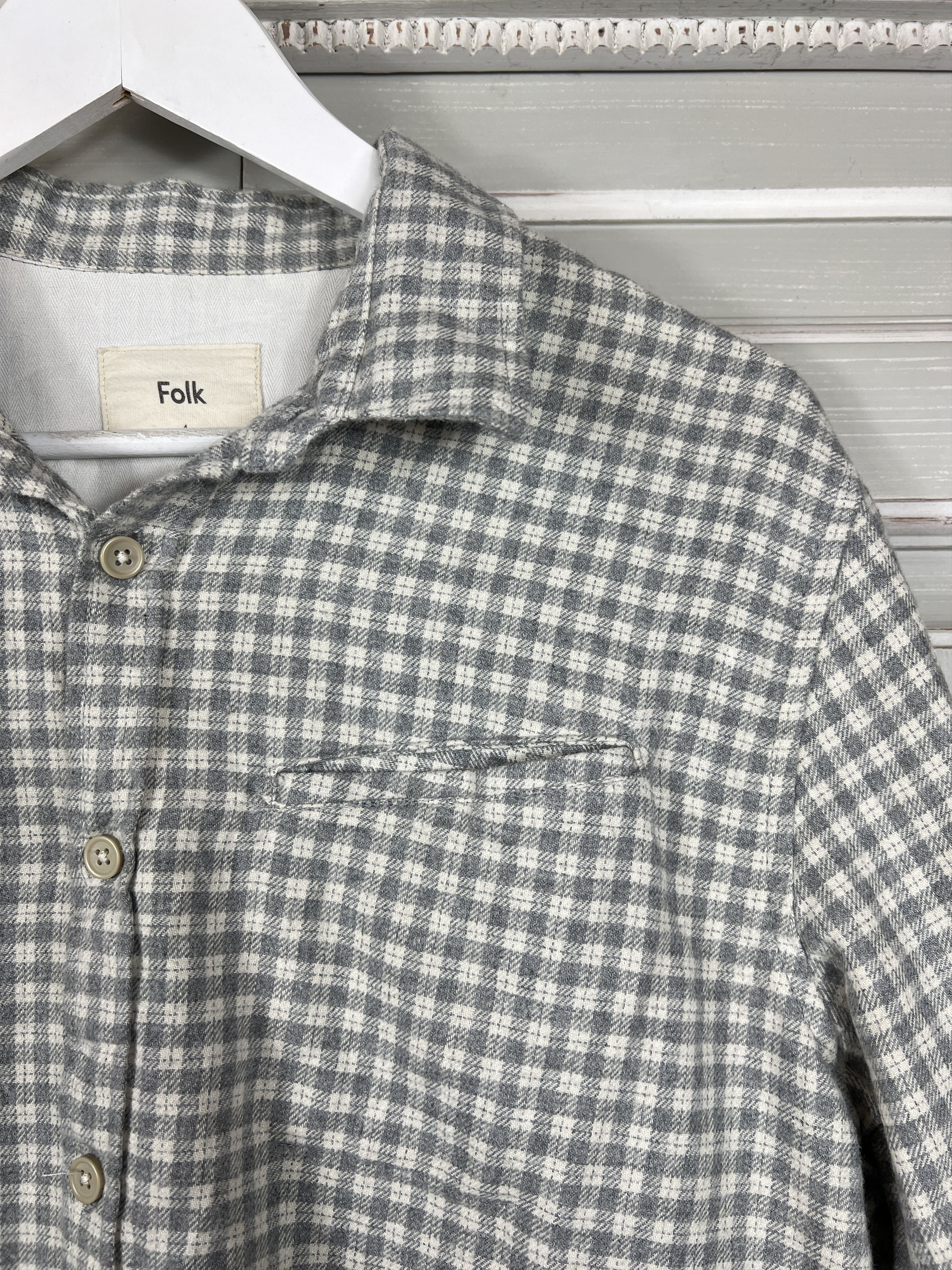 Folk FOLK BUTTON UP SHIRT SIZE 4 Size US L / EU 52-54 / 3 - 5 Thumbnail