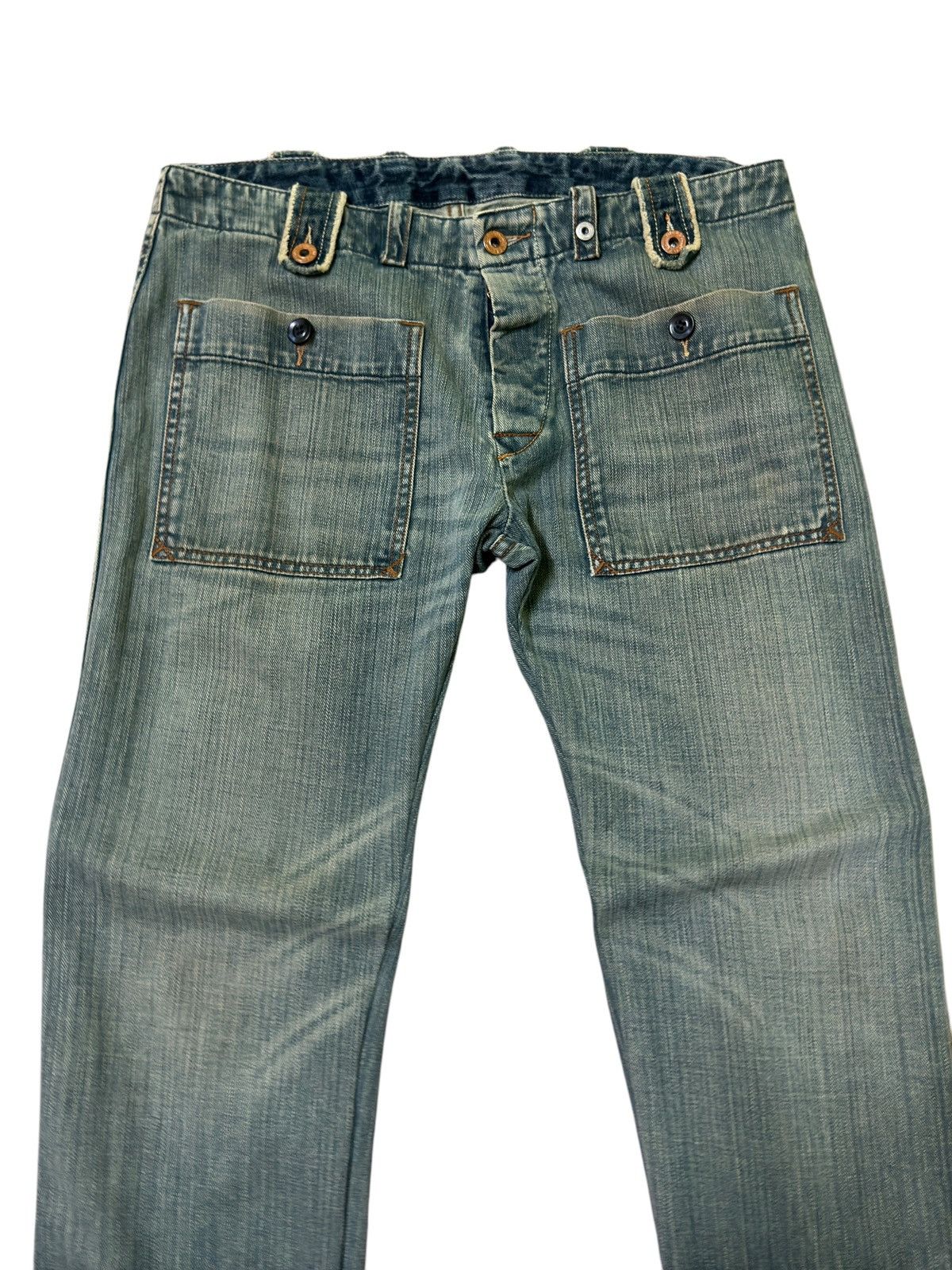 Hysteric Glamour Vintage Diesel Denim Jeans with Utility Pocket Size US 32 / EU 48 - 3 Thumbnail