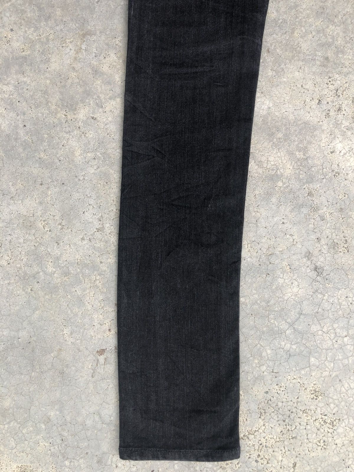 Wooyoungmi Wooyoungmi Leather Pocket Distressed Skinny Jeans Size US 32 / EU 48 - 11 Thumbnail