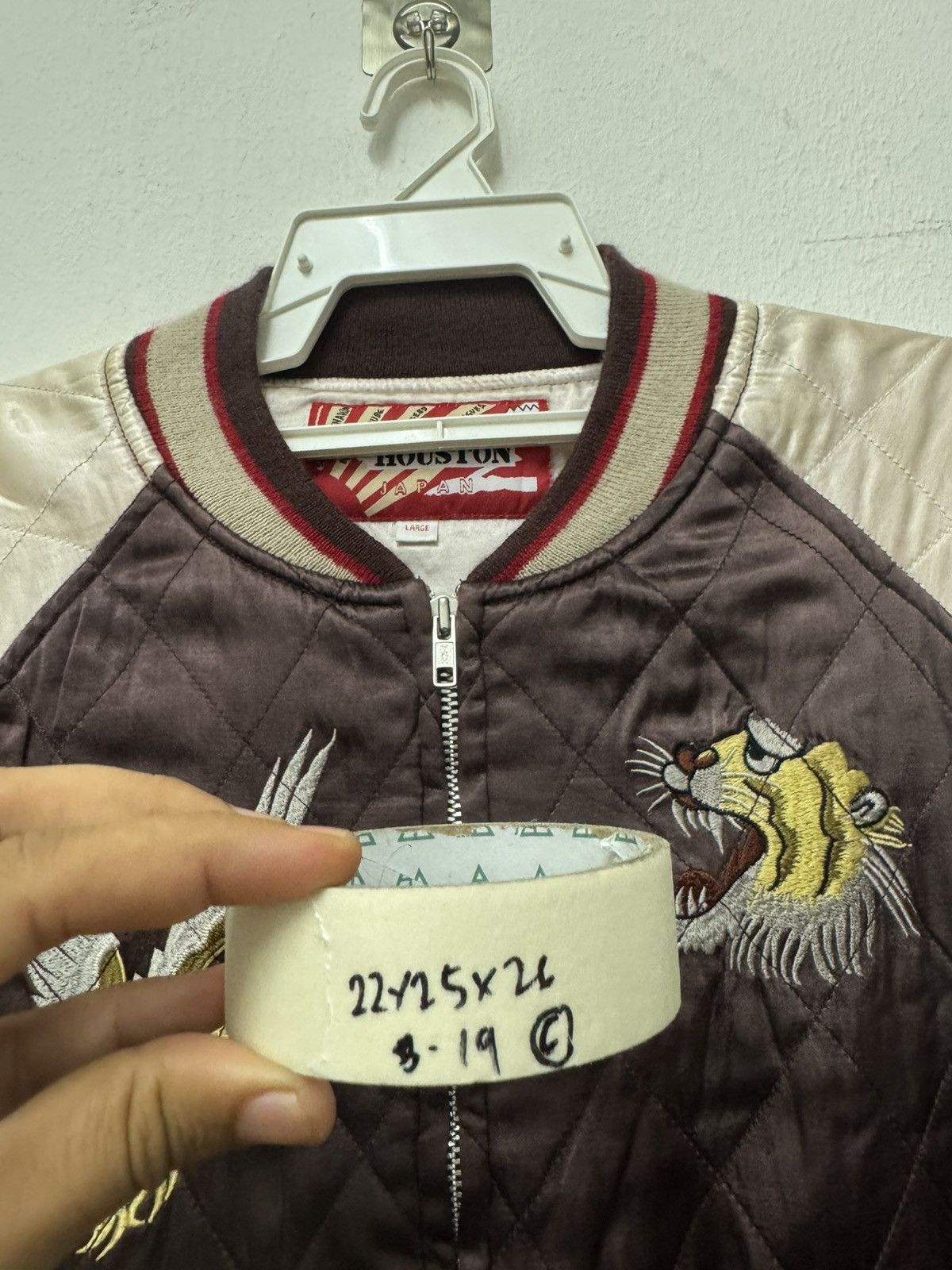 Japanese Brand Houston Sukajan Embroidered Japanese Brand Souvenier Jacket Size US L / EU 52-54 / 3 - 12 Thumbnail