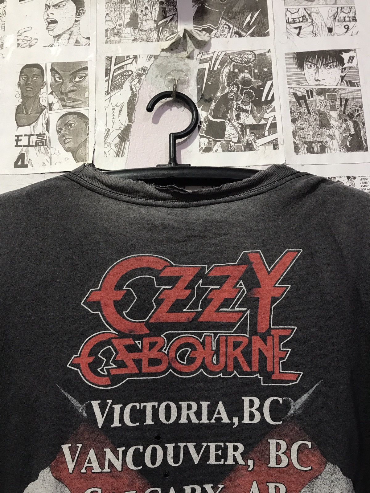 Ozzy Osbourne 2010 Scream Tour Canada Vintage T-Shirt