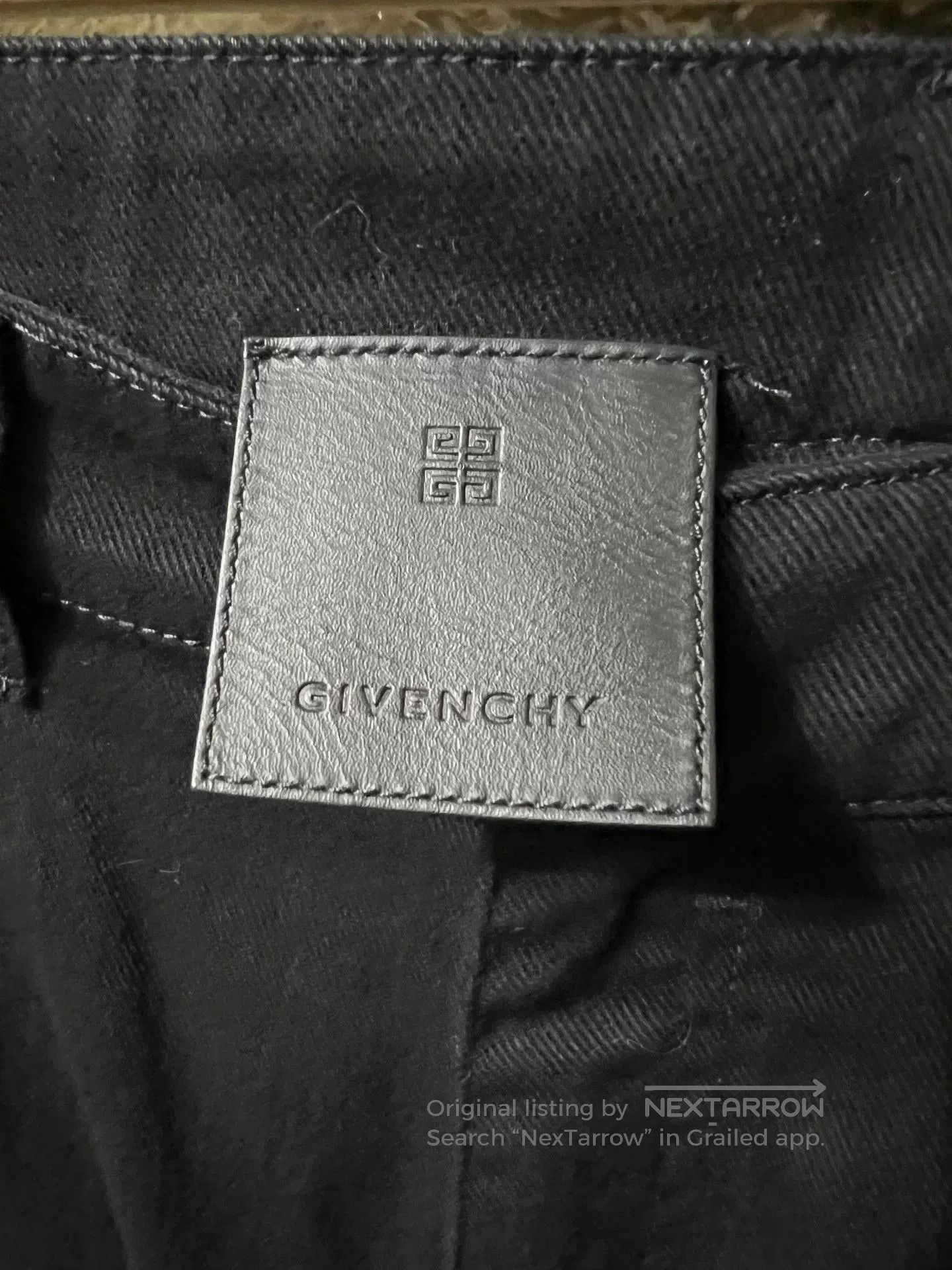 Givenchy Givenchy Men's Black Jeans W33 Italy. Size US 33 - 4 Thumbnail