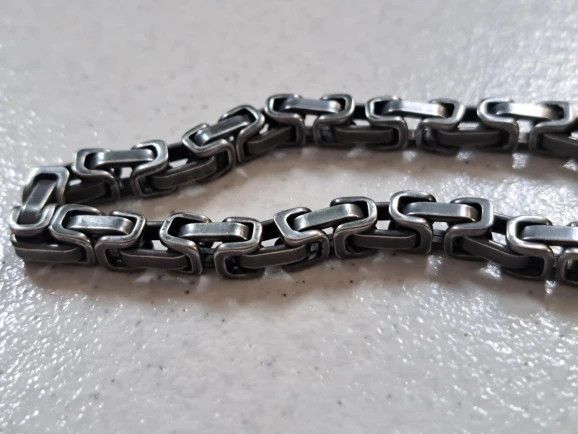 Other Curb Chain Link Bracelet Stainless Steel Punk Gift For Him Size ONE SIZE - 2 Thumbnail
