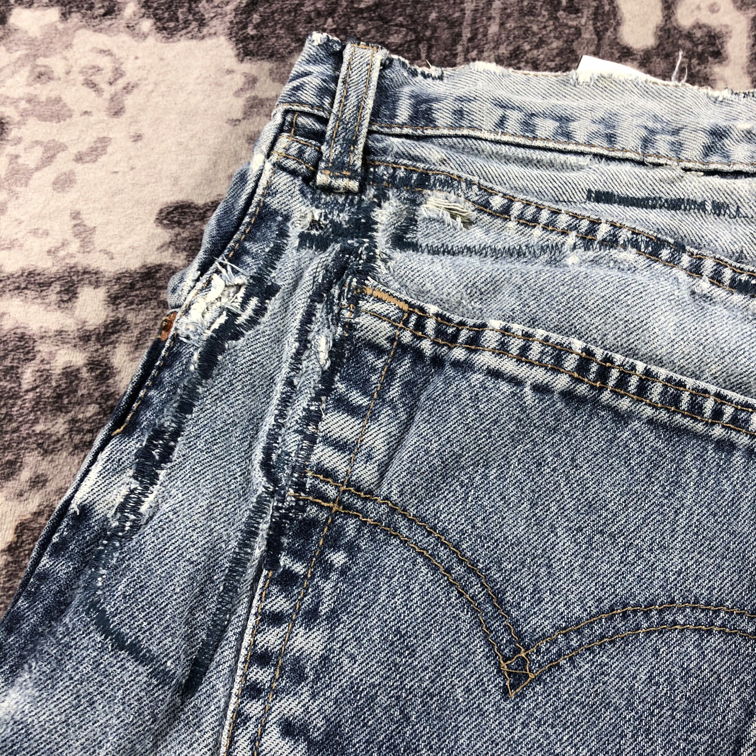 Levi's × Vintage Vintage 90s Blue Wash Levis 521 Jeans-JM2622 Size US 35 - 6 Thumbnail
