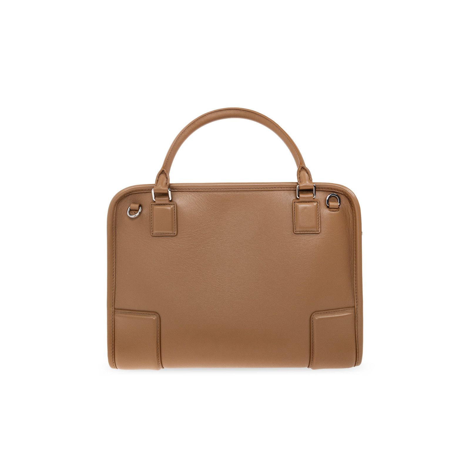 Loewe LOEWE $4900 Medium Amazona 180 Mocha Soft Calfskin Top Handl Size ONE SIZE - 2 Thumbnail