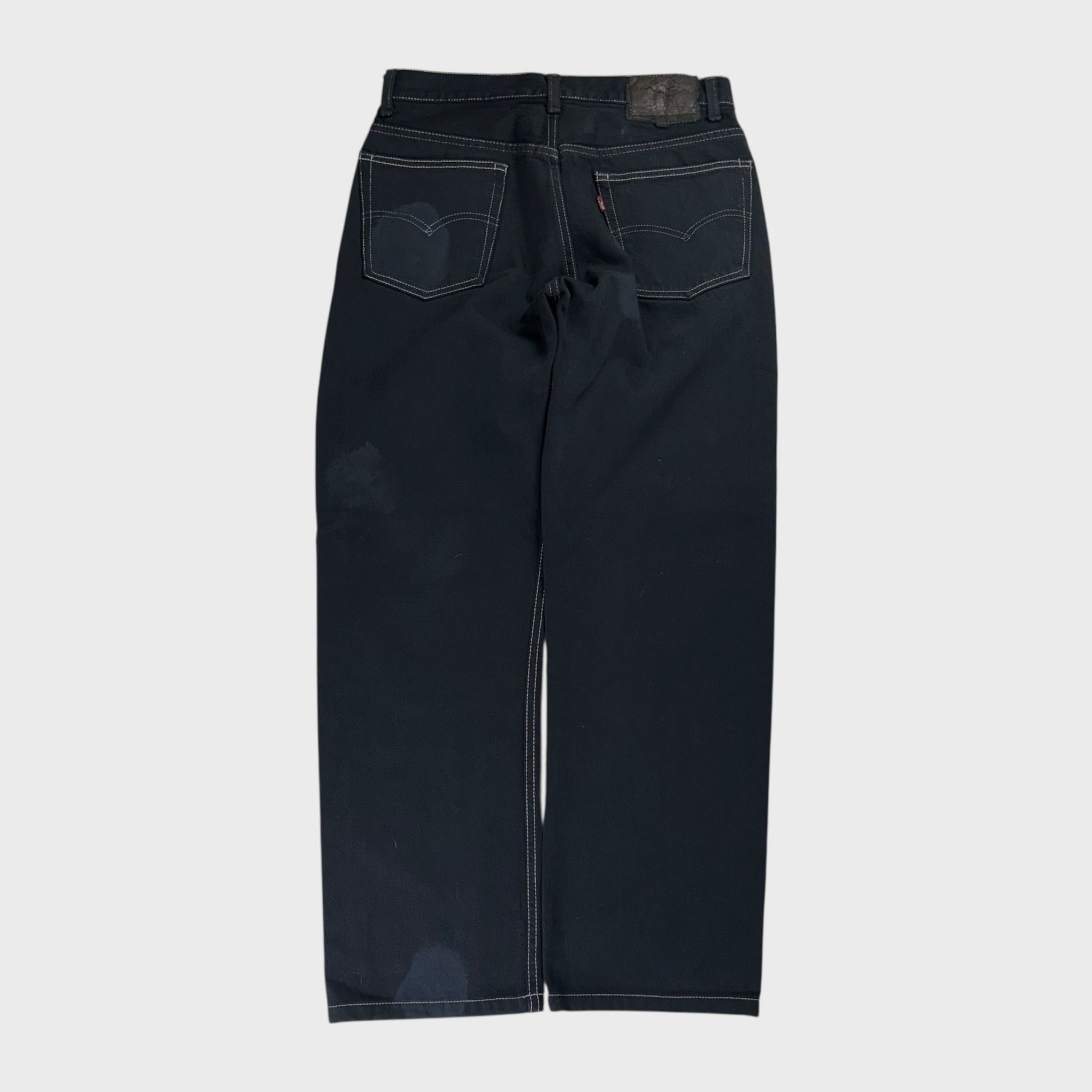 Levi's Levi's 501XX Black Denim Pants 00s USA Size W30xL30 Size US 30 / EU 46 - 1 Thumbnail