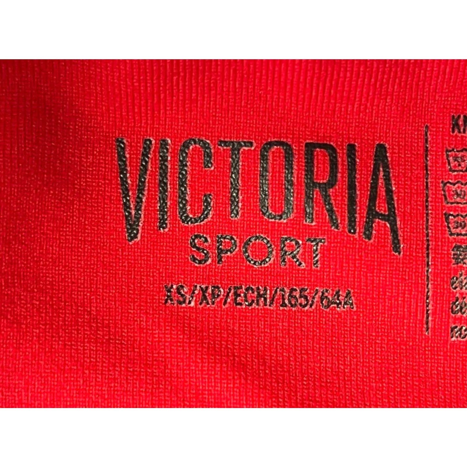 Victoria's Secret Victoria's Secret Victoria Sport Leggings XS Red Activewear Sports Womens Size 26" / US 2 / IT 38 - 6 Thumbnail