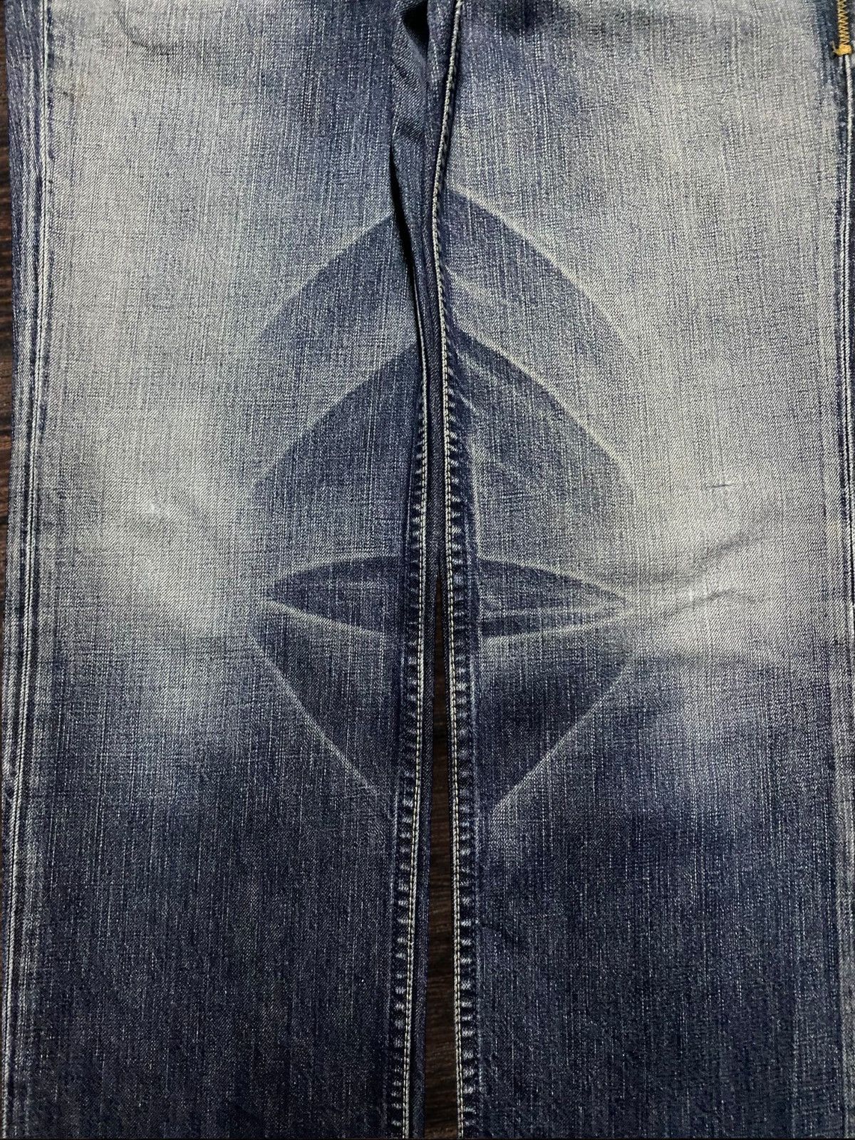 Levi's Vintage Levis Redloop Fade Wash Distressed Loose Jeans Size US 33 - 8 Thumbnail