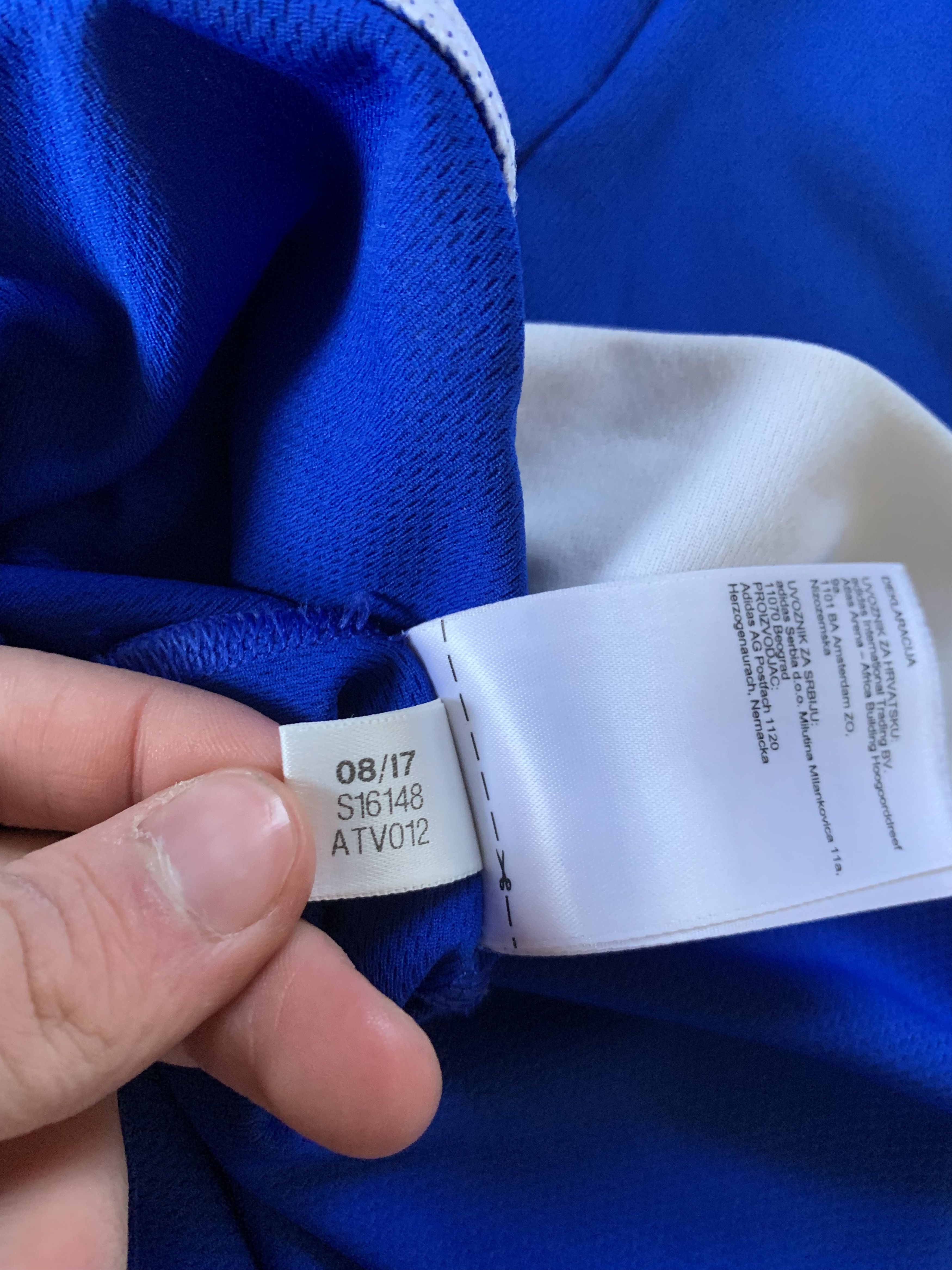 Adidas Adidas Clima Lite Blue Training T-Shirt Size US XL / EU 56 / 4 - 10 Thumbnail