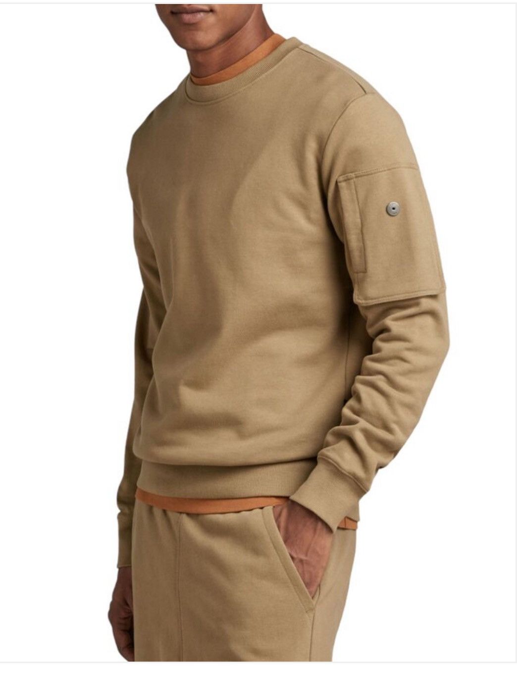 G-Star G-Star Raw Cargo Pocket Sweatshirt Size US XL / EU 56 / 4 - 2 Thumbnail