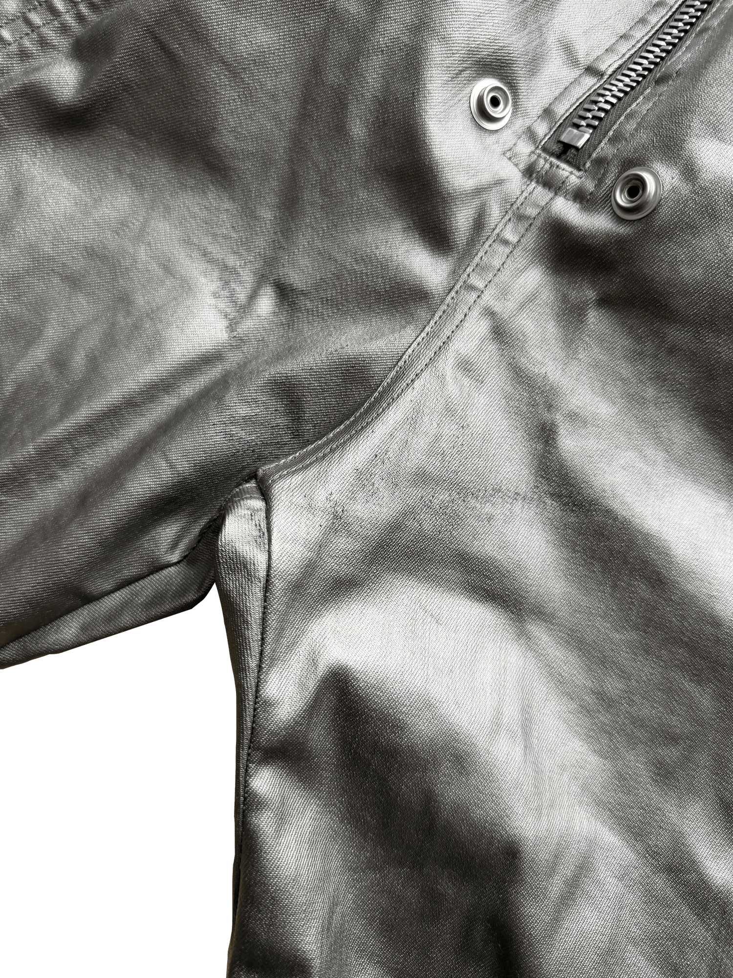 Rick Owens Rick Owens Gunmetal Bela Cargo Pants Size US 32 / EU 48 - 14 Thumbnail