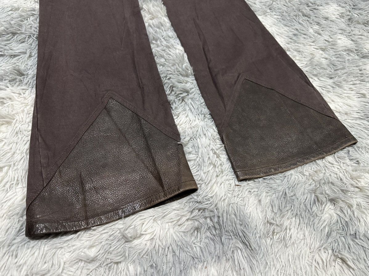 Chanel 🔥Archived Aw02 Chanel Hybrid Leather Denim Western Bootcut Size US 28 / EU 44 - 3 Thumbnail