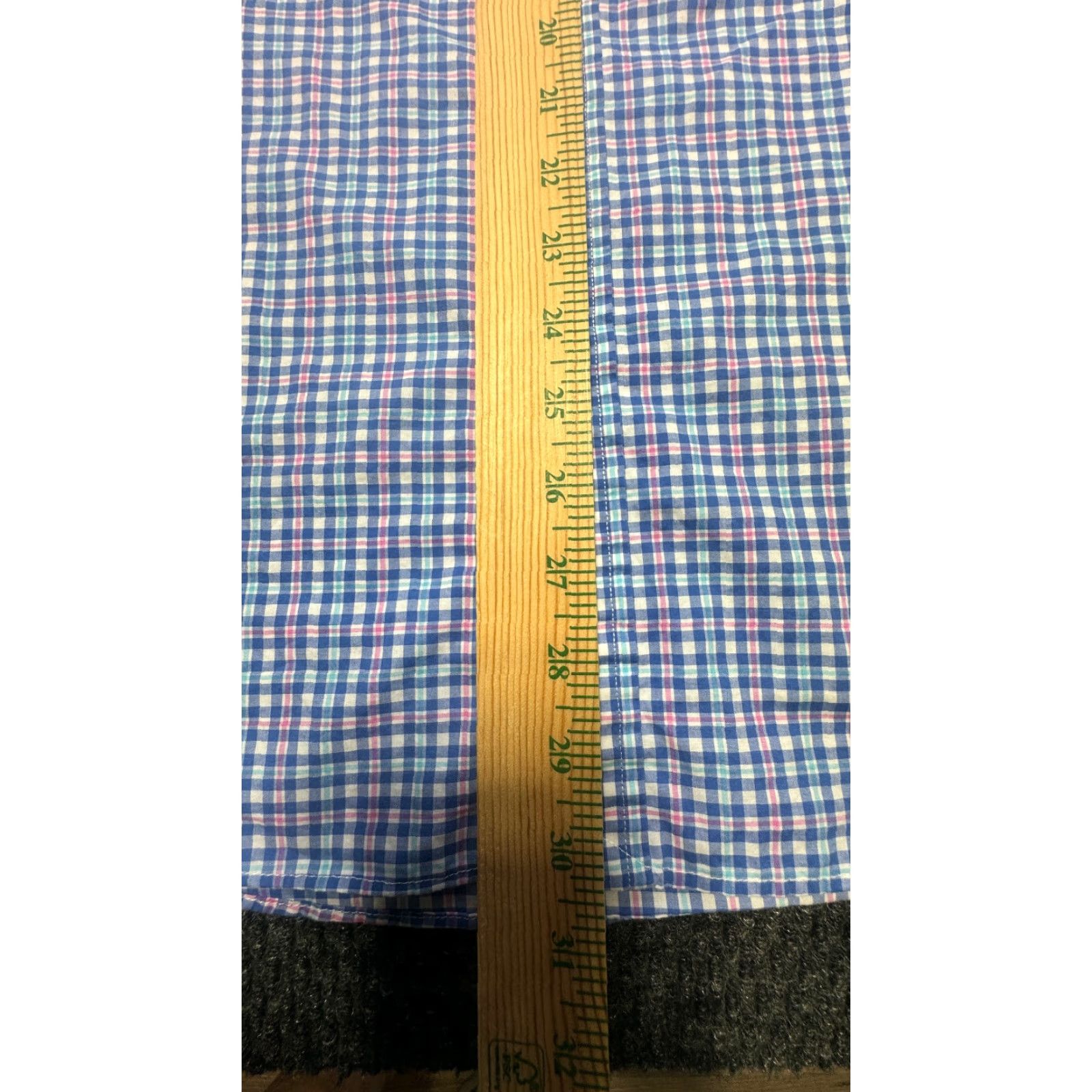 Ralph Lauren VINTAGE Ralph Lauren Long Sleeve Button Up Mens Large Check Shirt 100% Cotton 1582 Size US L / EU 52-54 / 3 - 5 Thumbnail