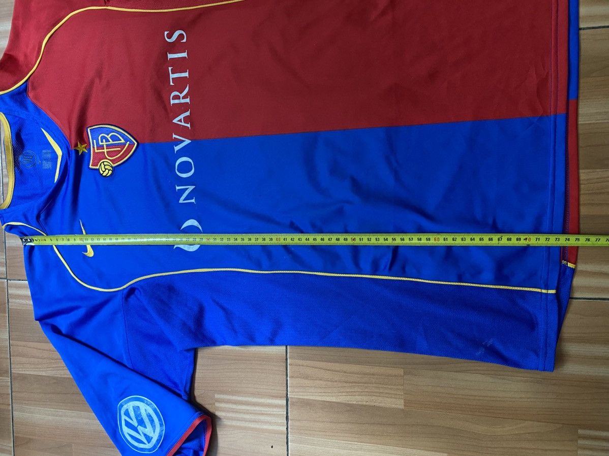 Nike × Vintage Nike 1893 BASEL 2004 2005 #8 Oswald JERSEY SOCCER SHIRT Size US XL / EU 56 / 4 - 20 Thumbnail