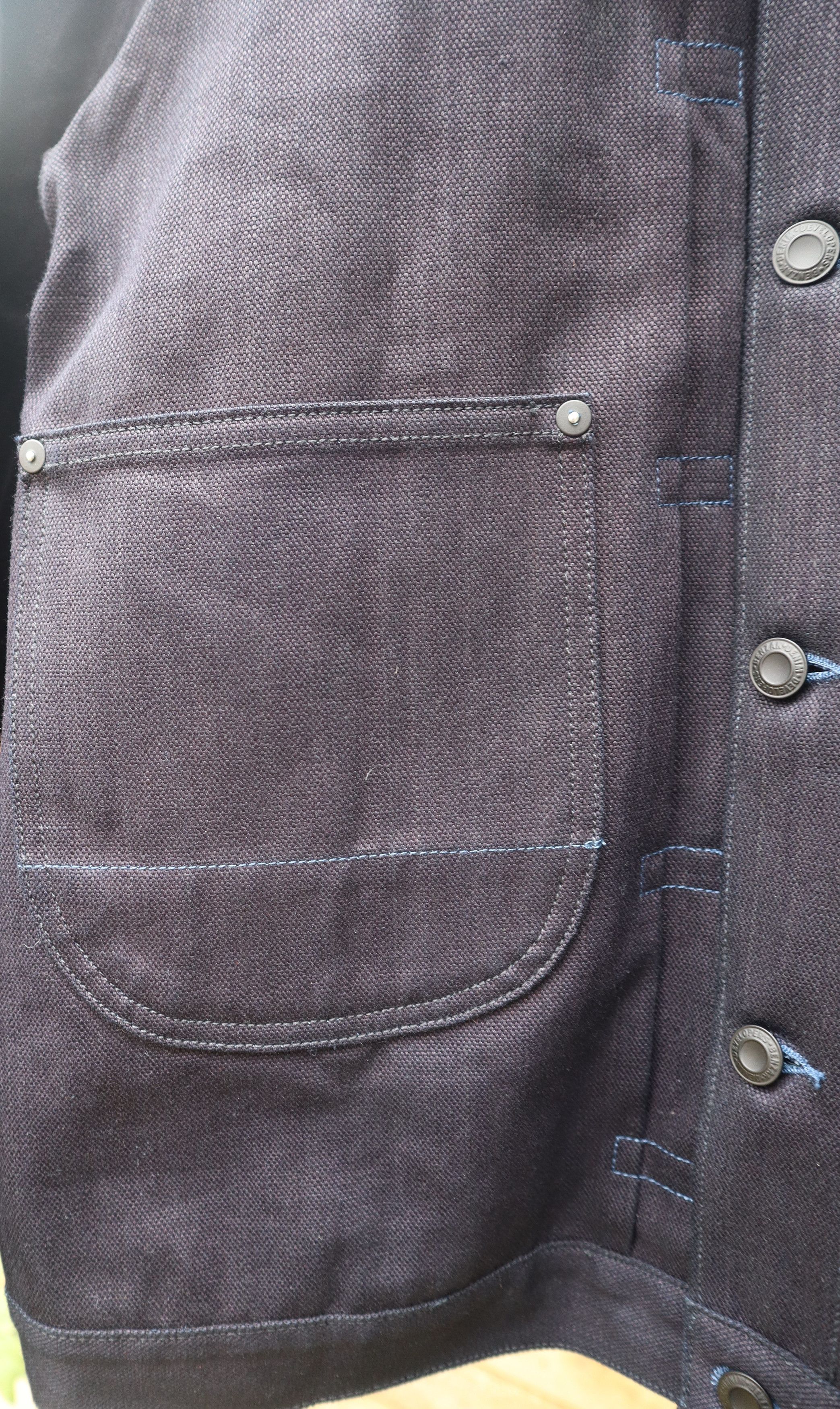 Benzak Denim Developers BDJ 01 Indigo over black pleated type 2 Size US XL / EU 56 / 4 - 6 Thumbnail