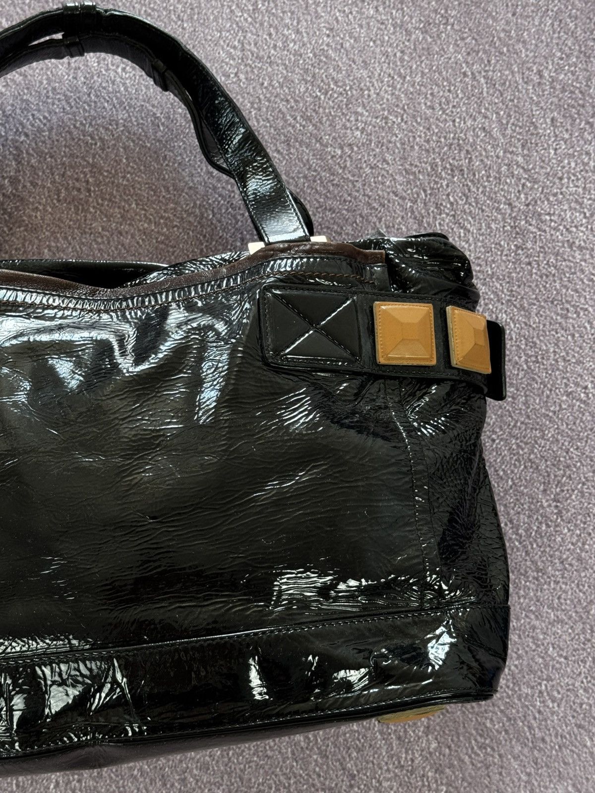 Chloe Chloe 00s Avant Garde Leather Audra Handle Bag Size ONE SIZE - 13 Thumbnail