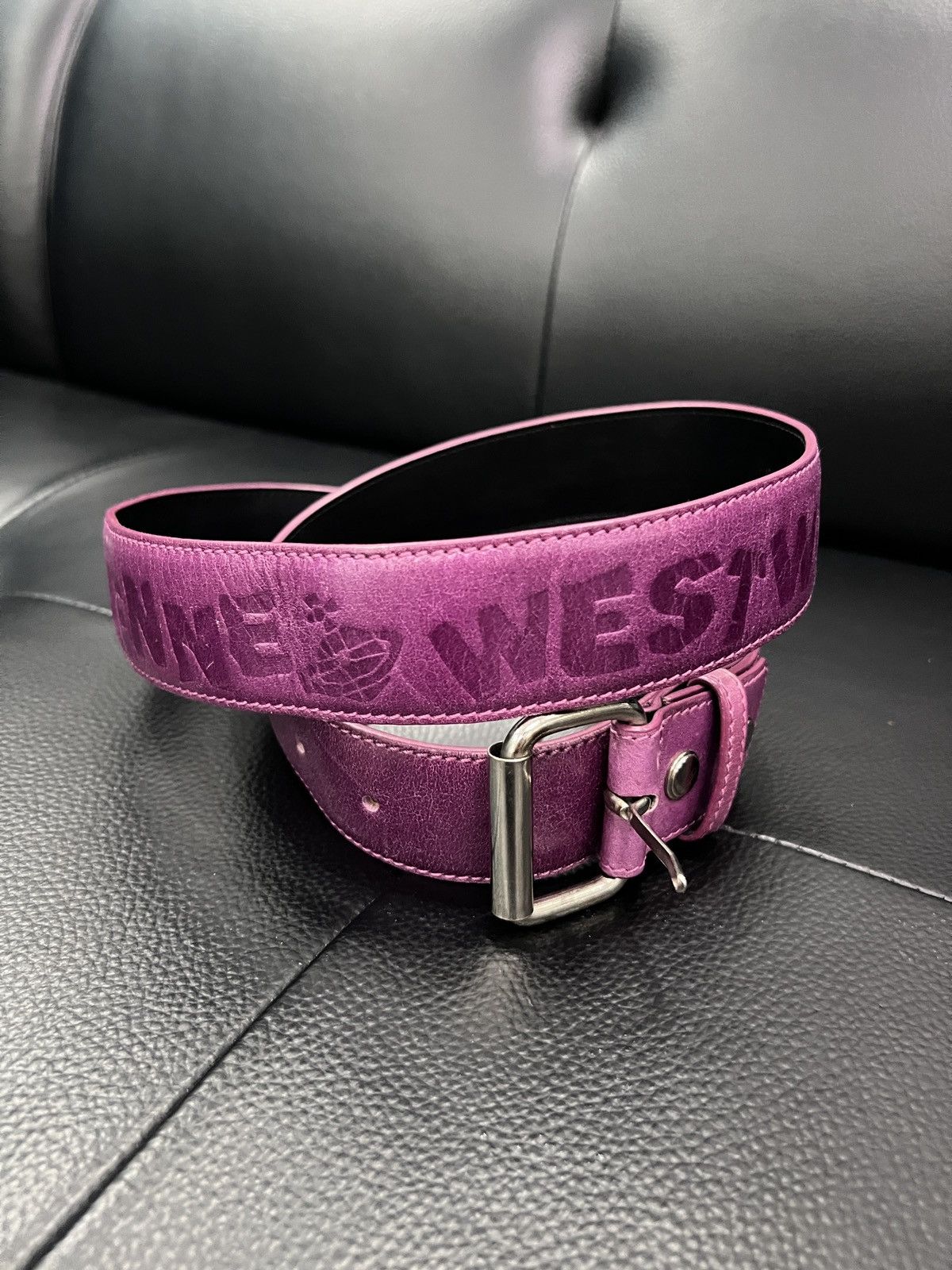Vivienne Westwood Vivienne Westwood Orb Logo Belt Size ONE SIZE - 1 Thumbnail