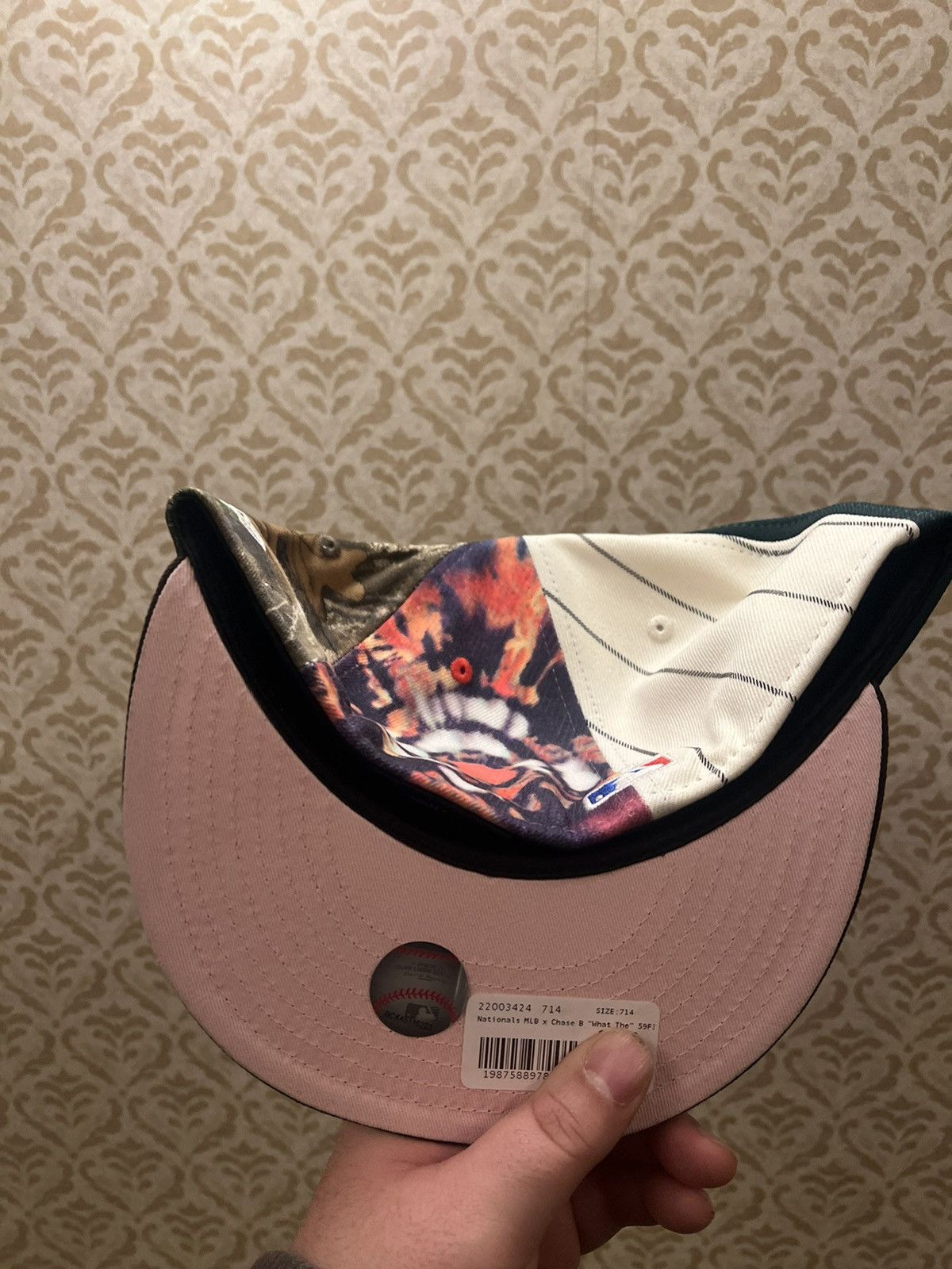 Hat Club × Lids Chase B x LidsHD Washington Nationals “What the” Size ONE SIZE - 5 Thumbnail