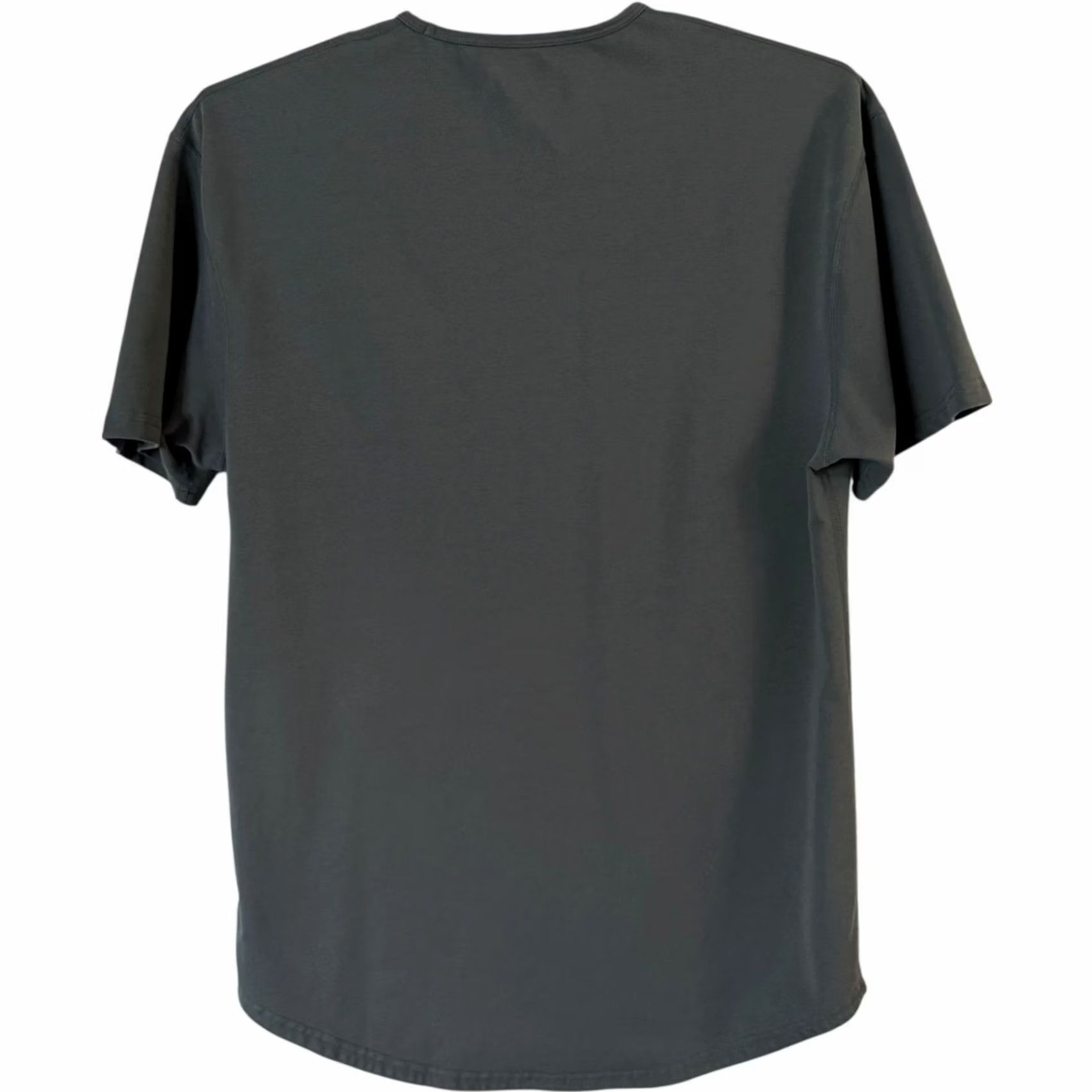 Vintage BYLT Drop Cut Lux T-Shirt Gray Men's L Crew Neck Short Sleeve Curved Hem Basic Tee Size US L / EU 52-54 / 3 - 4 Thumbnail