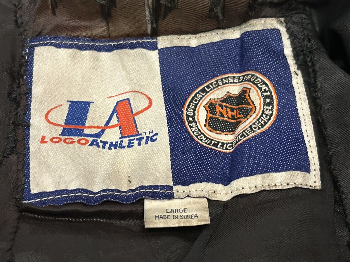 Logo Athletic × NHL × Vintage *VERY RARE* Logo Athletic Mighty Duck Full Leather Size US L / EU 52-54 / 3 - 6 Thumbnail