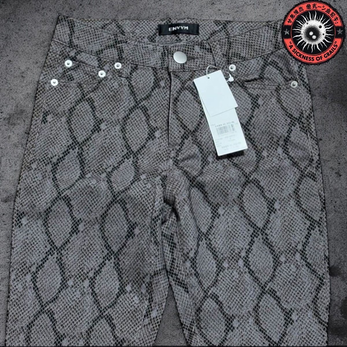 Japanese Brand Python Flared Archive Denim 00s Size US 28 / EU 44 - 2 Thumbnail