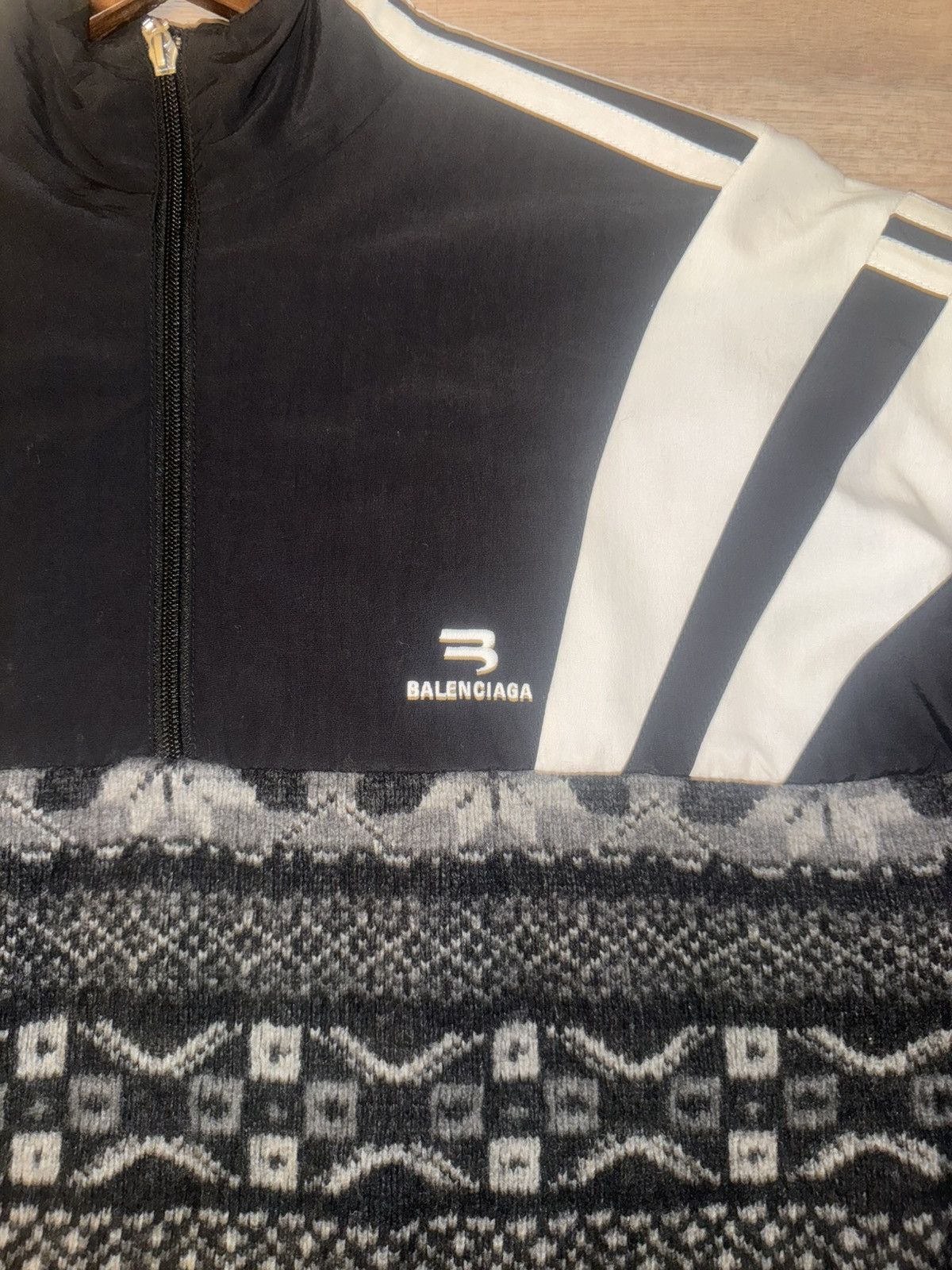 Balenciaga Balenciaga sporty b knit sweater Size US M / EU 48-50 / 2 - 2 Thumbnail