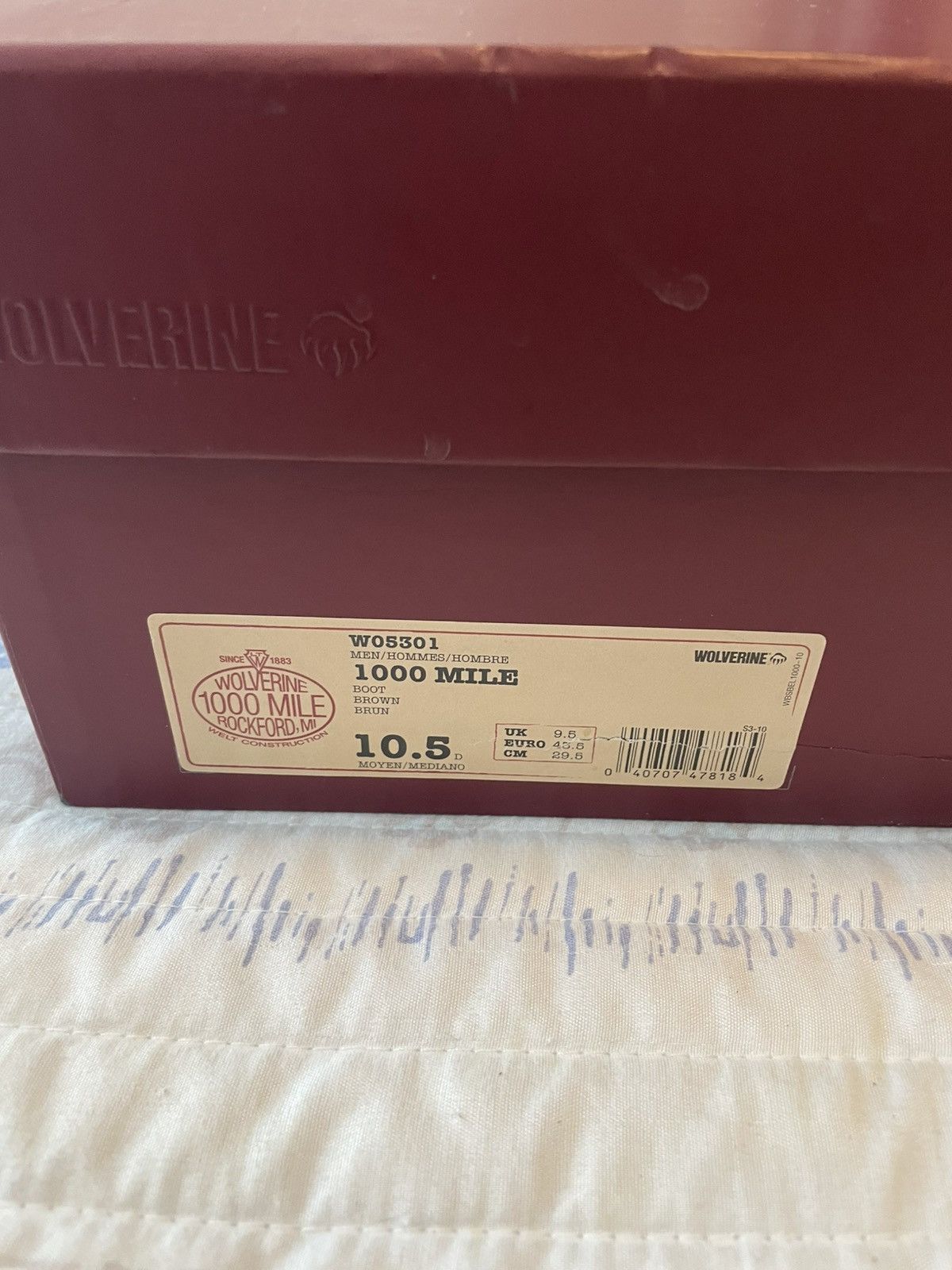 Wolverine Wolverine 1000 Mile Boots Brown Horween Leather USA 10.5D Size US 10.5 / EU 43-44 - 8 Thumbnail