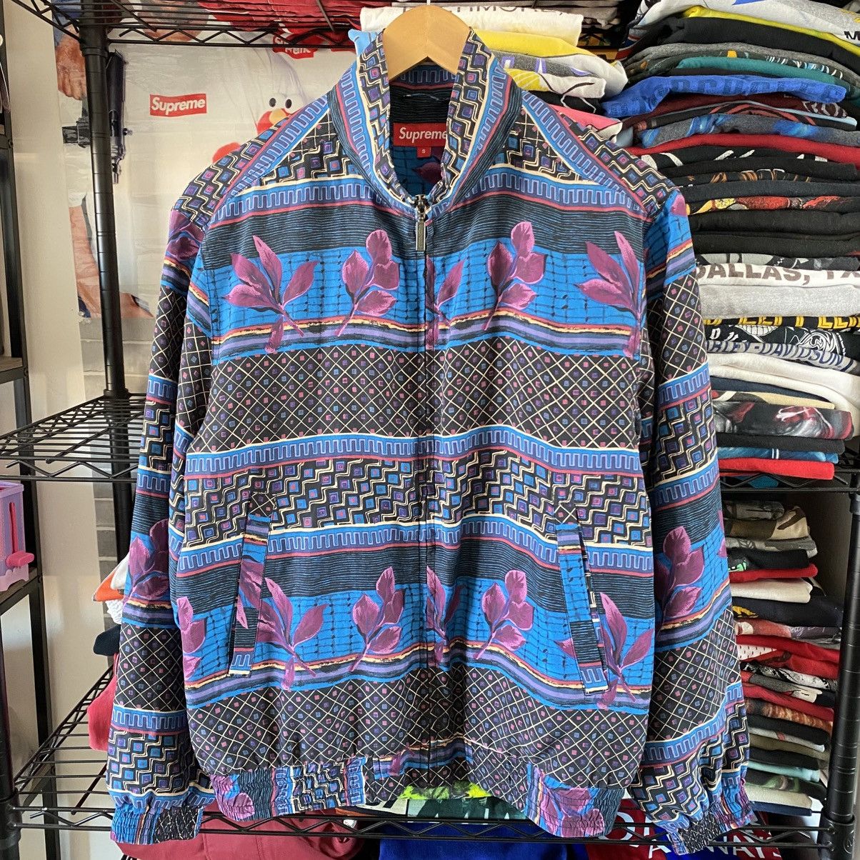 Supreme Supreme Silk Bomber Jacket Navy 2015 Size US S / EU 44-46 / 1 - 1 Thumbnail