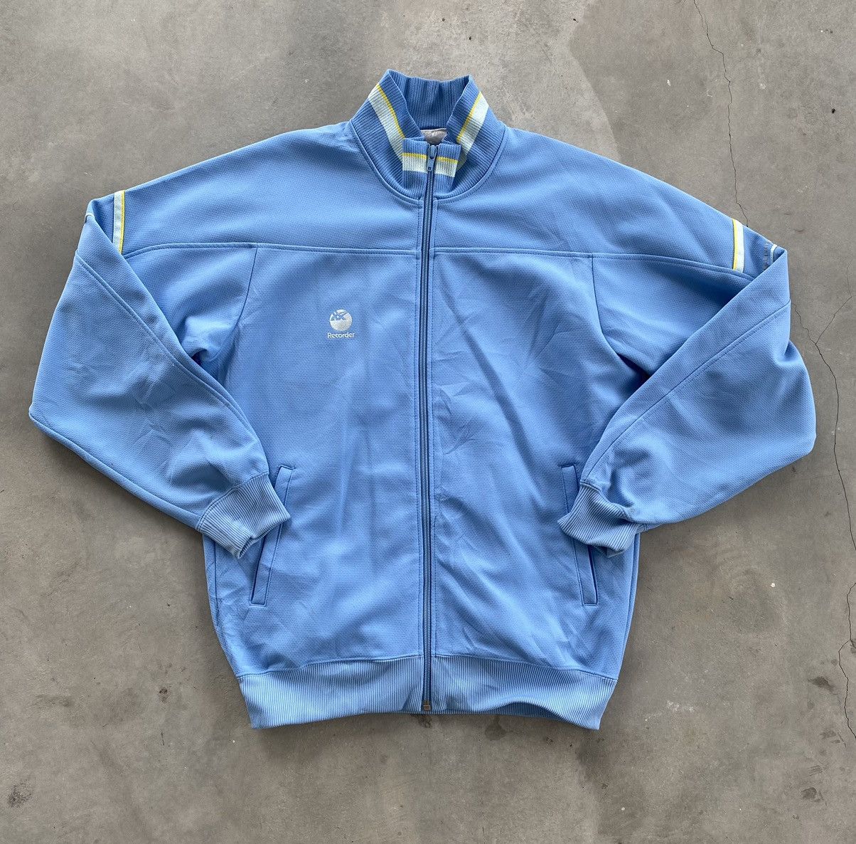 VINTAGE ASICS ZIPPER TRACKTOP