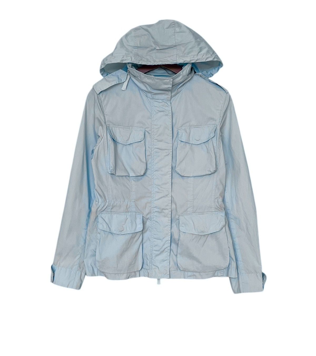 Japanese Brand Vintage Japanese Brand Ined Nylon Hoodies 2000s Size US M / EU 48-50 / 2 - 1 Thumbnail