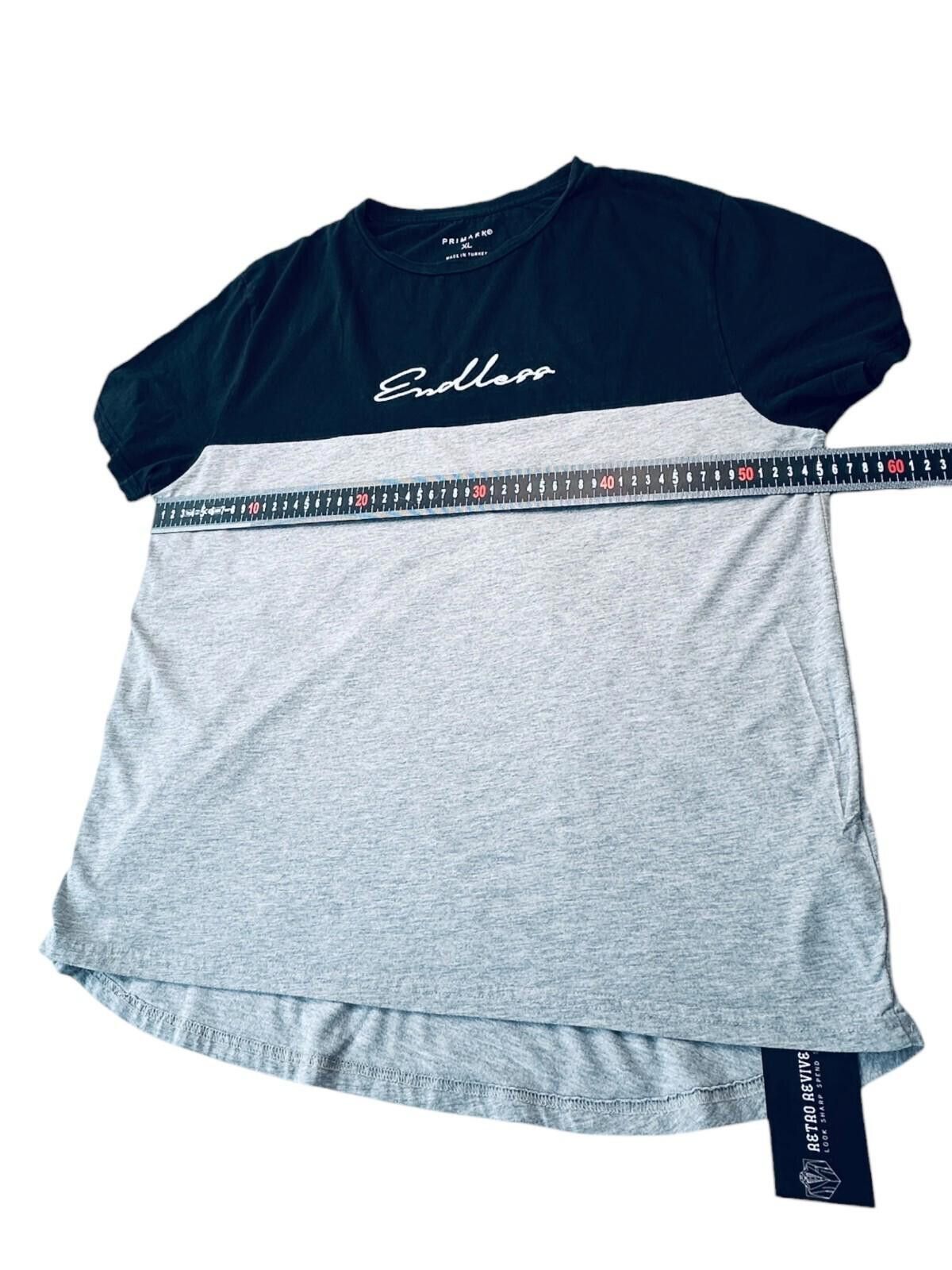 Primark Primark Endless T-Shirt Men's UK Size XL Black Short Sleeve Size US XL / EU 56 / 4 - 8 Thumbnail