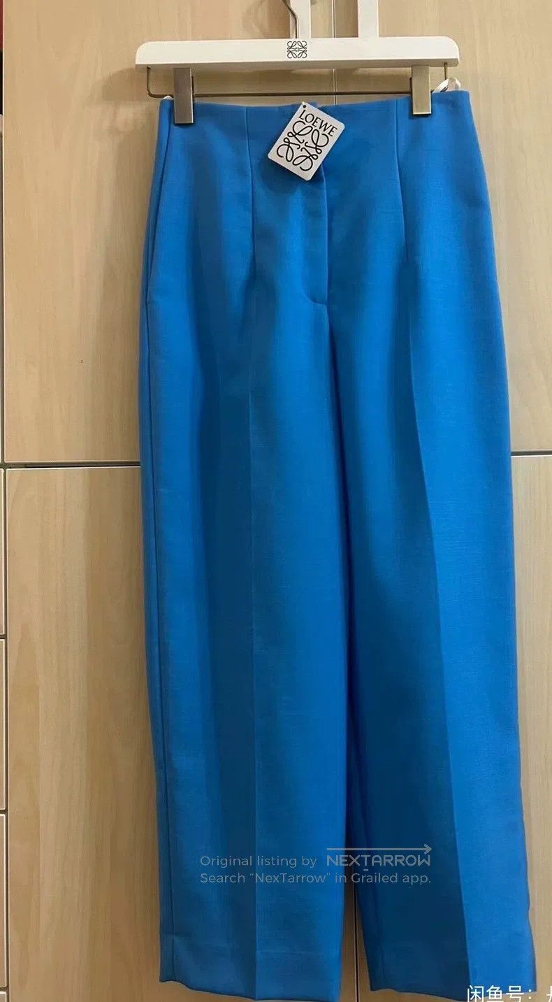 Loewe Loewe Crochet Sweater + Wool Wide Leg Pants Set Size M / US 6-8 / IT 42-44 - 4 Thumbnail